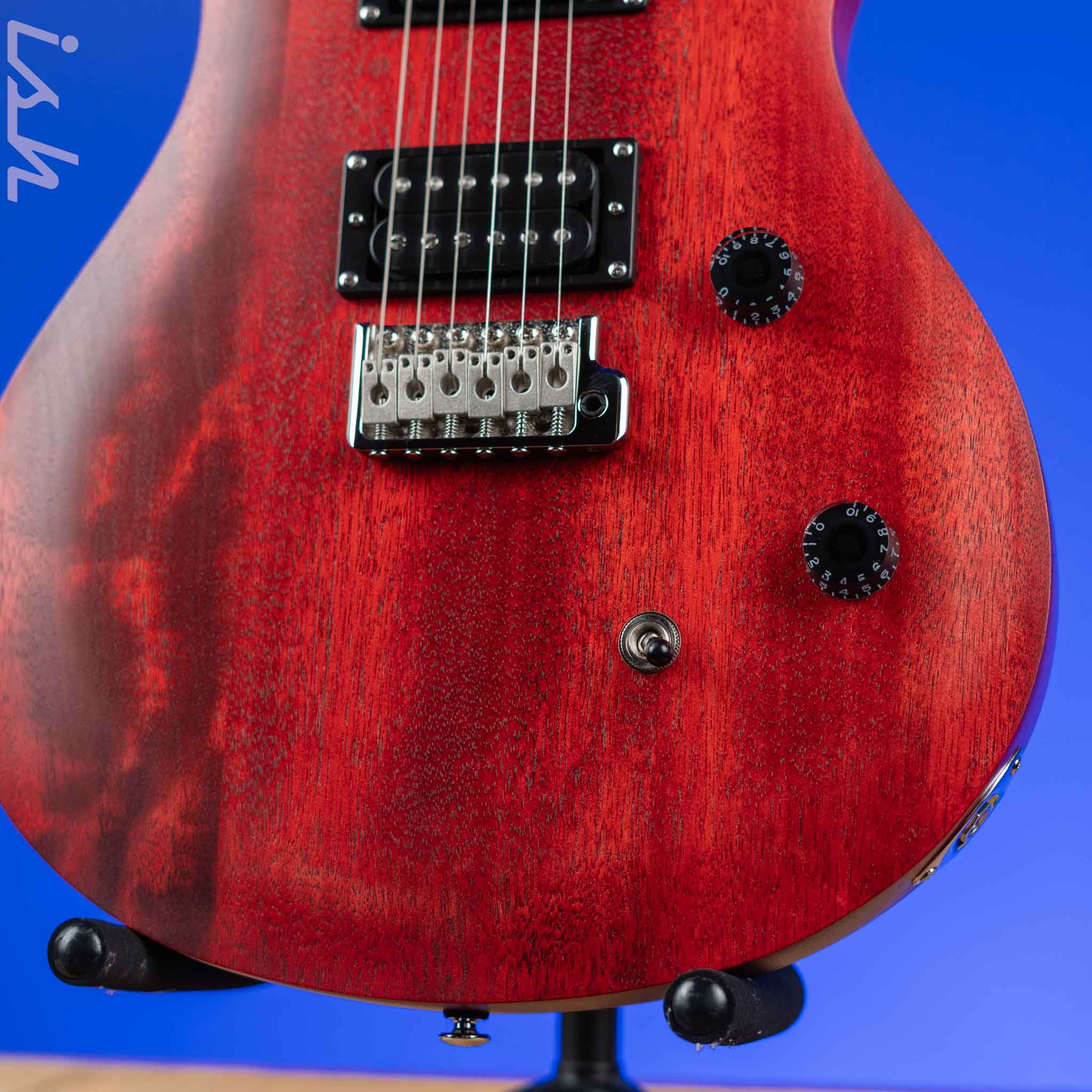 PRS SE CE 24 Standard Satin Electric Guitar Vintage Cherry - Image 4