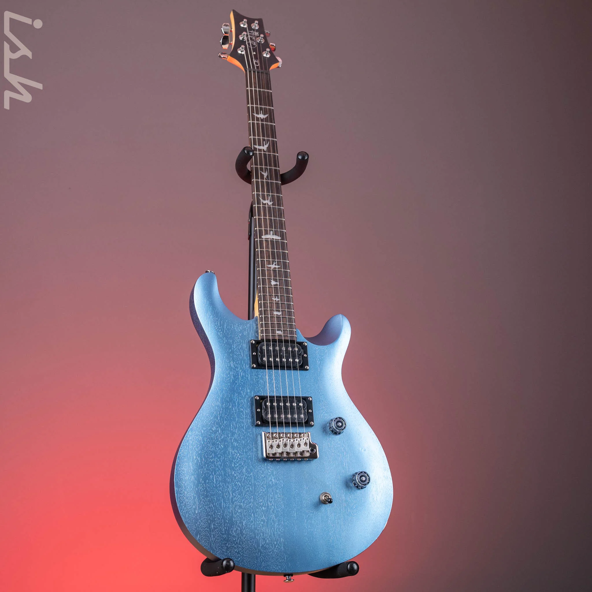PRS SE CE 24 Standard Ice Blue Metallic Satin Demo - Image 2