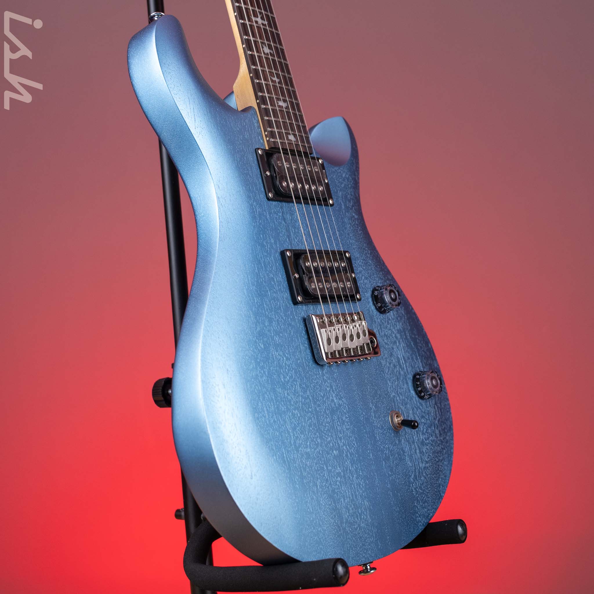 PRS SE CE 24 Standard Ice Blue Metallic Satin Demo - Image 3