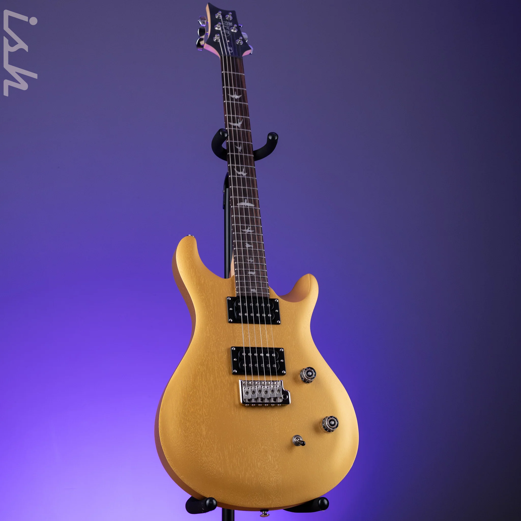 PRS SE CE 24 Standard Satin Electric Guitar Metallic Gold *2025 Release!* - Image 2