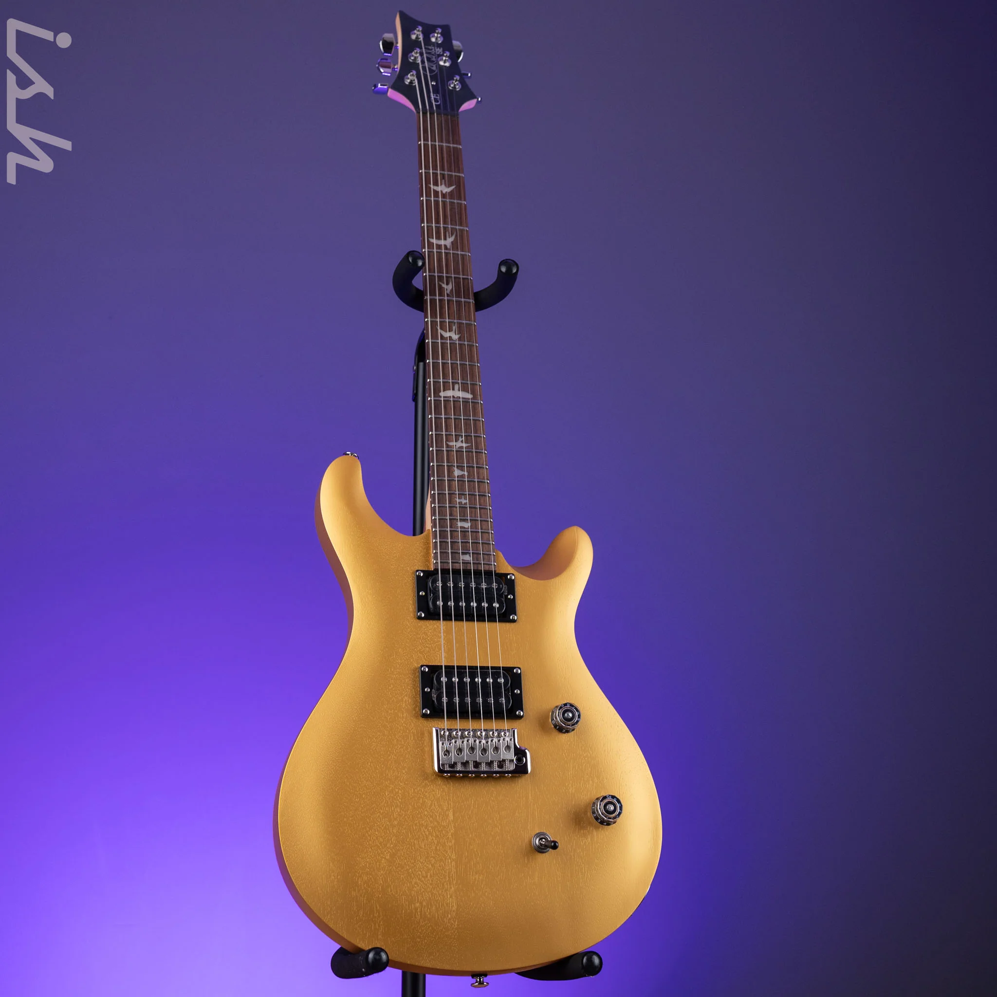 PRS SE CE 24 Standard Satin Electric Guitar Metallic Gold *2025 Release!* - Image 2