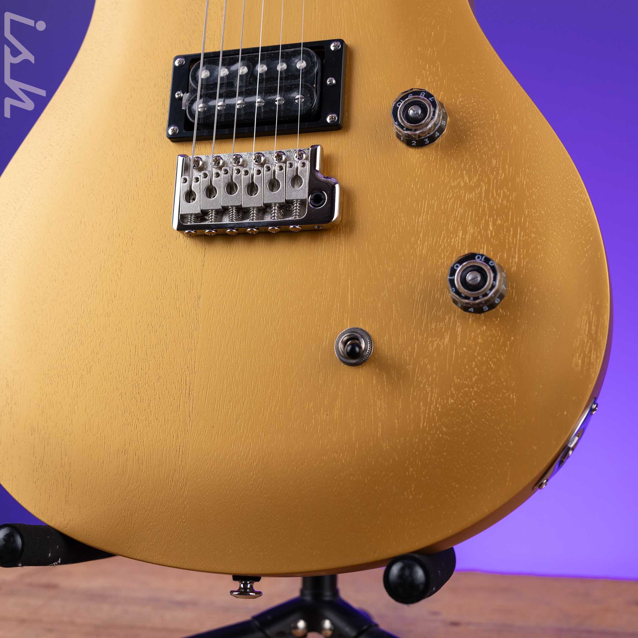 PRS SE CE 24 Standard Satin Electric Guitar Metallic Gold *2025 Release!* - Image 4