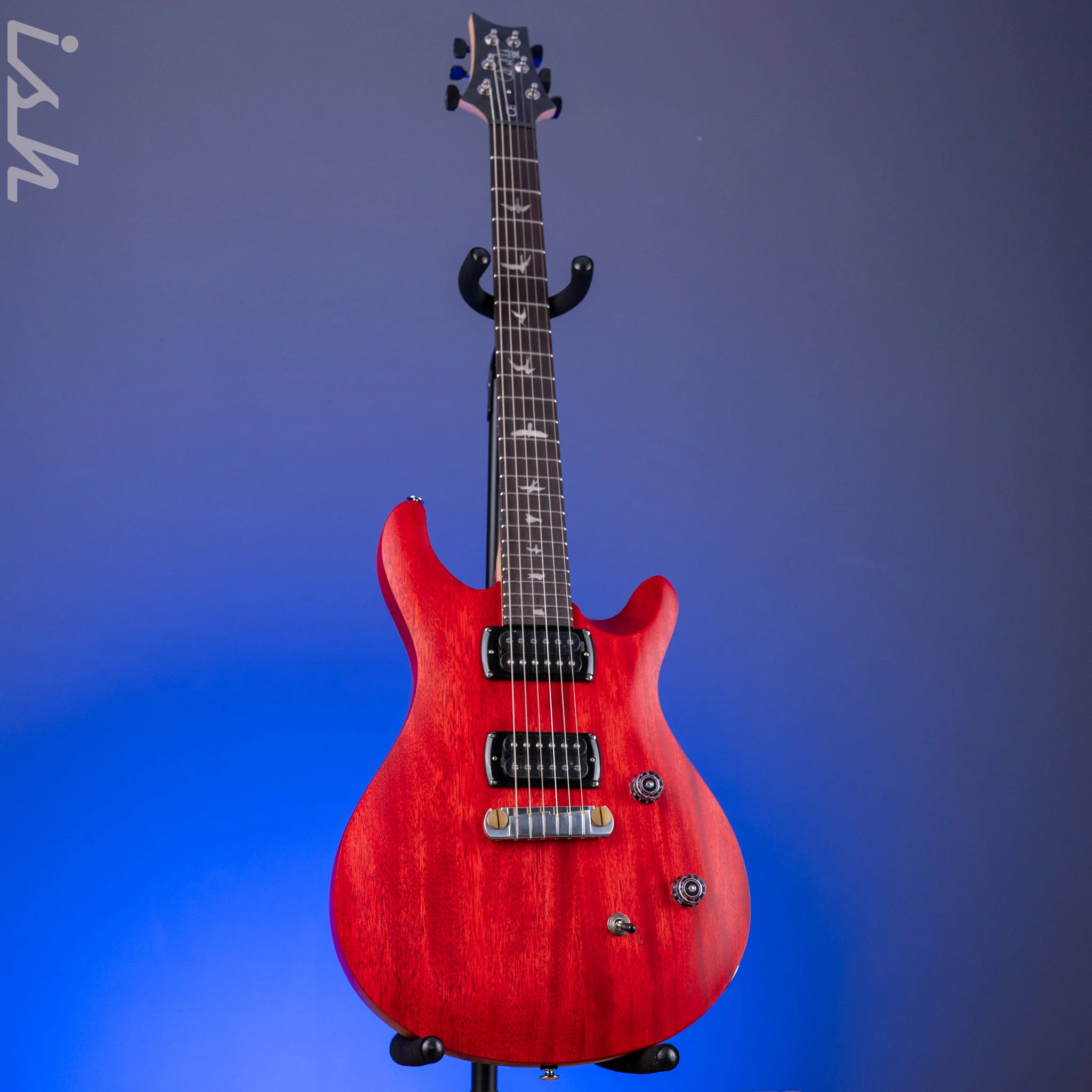 PRS SE CE 24 Standard Stoptail Satin Vintage Cherry - Image 2