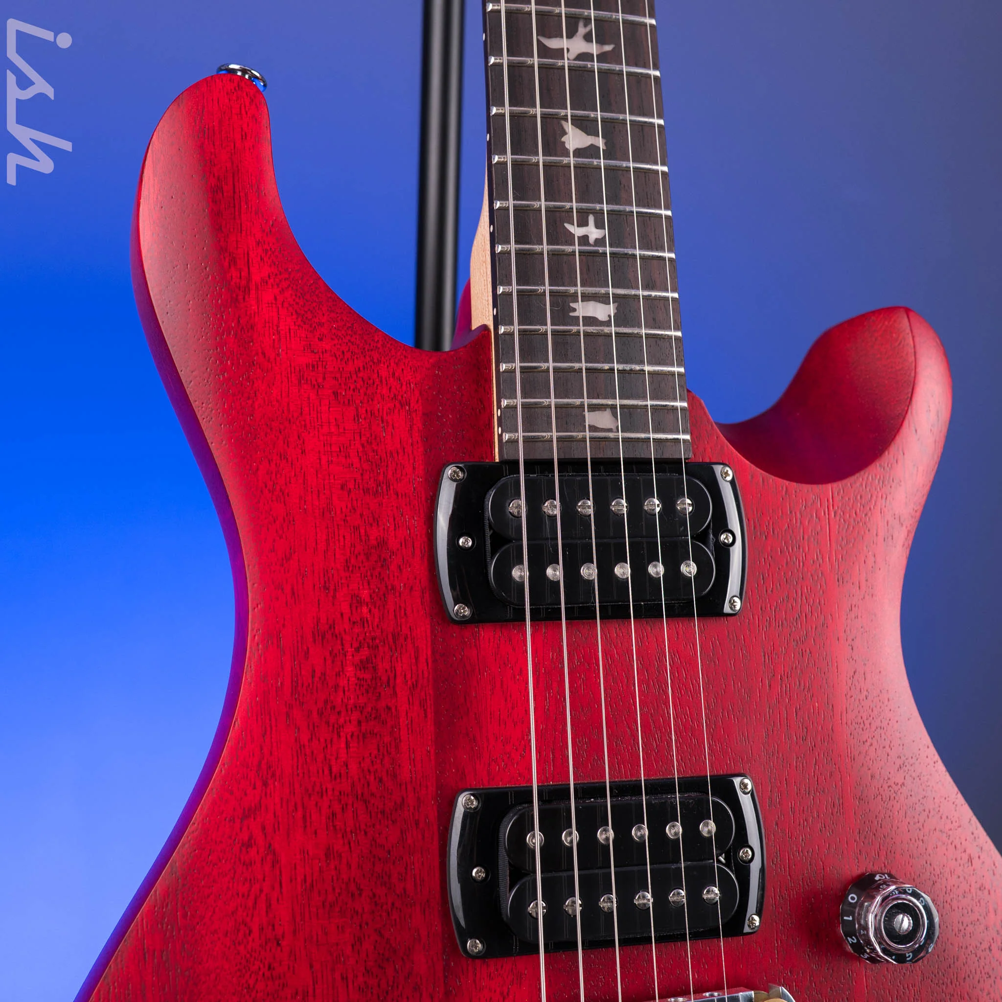 PRS SE CE 24 Standard Stoptail Satin Vintage Cherry - Image 4