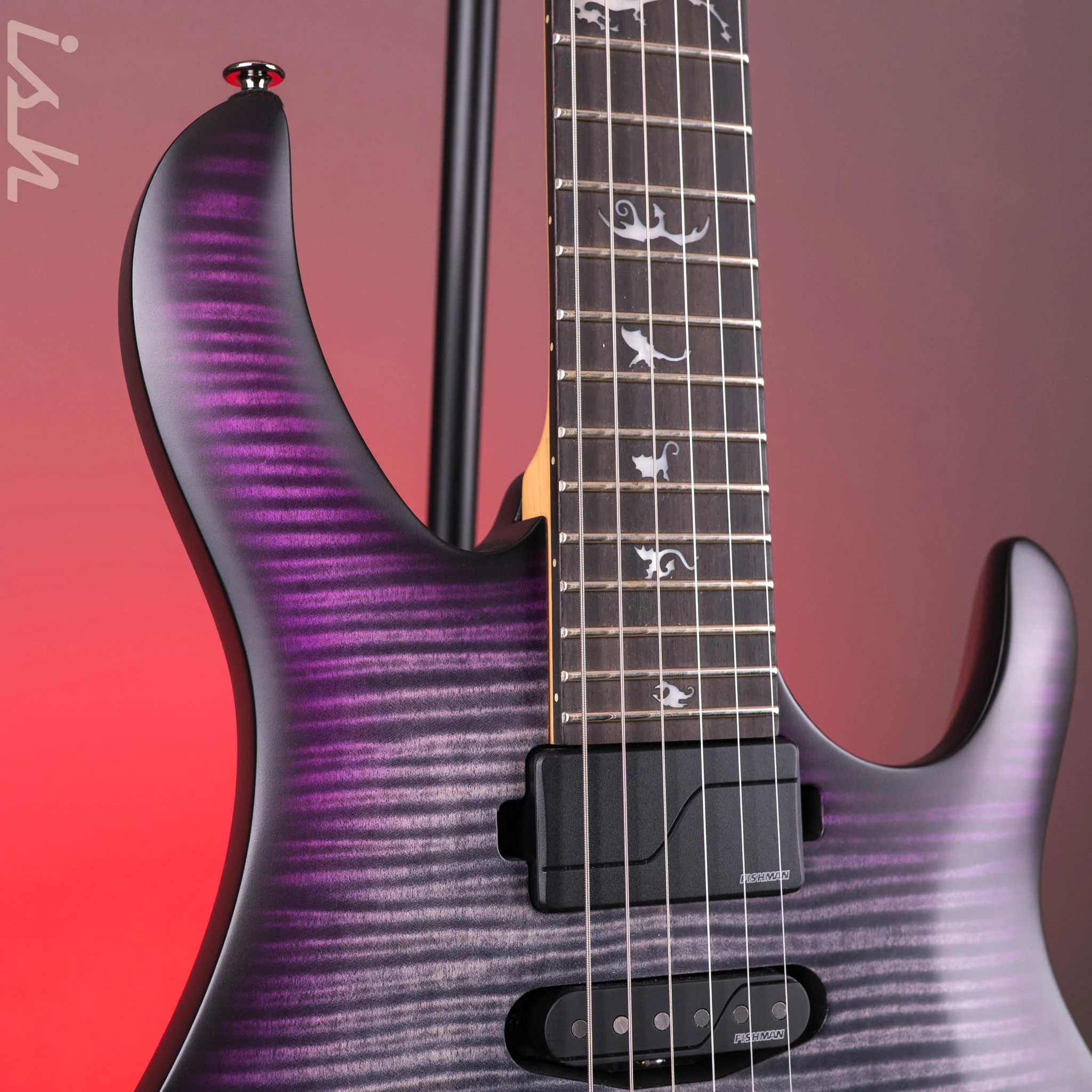 PRS SE Chleo Charcoal Purple Burst - Image 4
