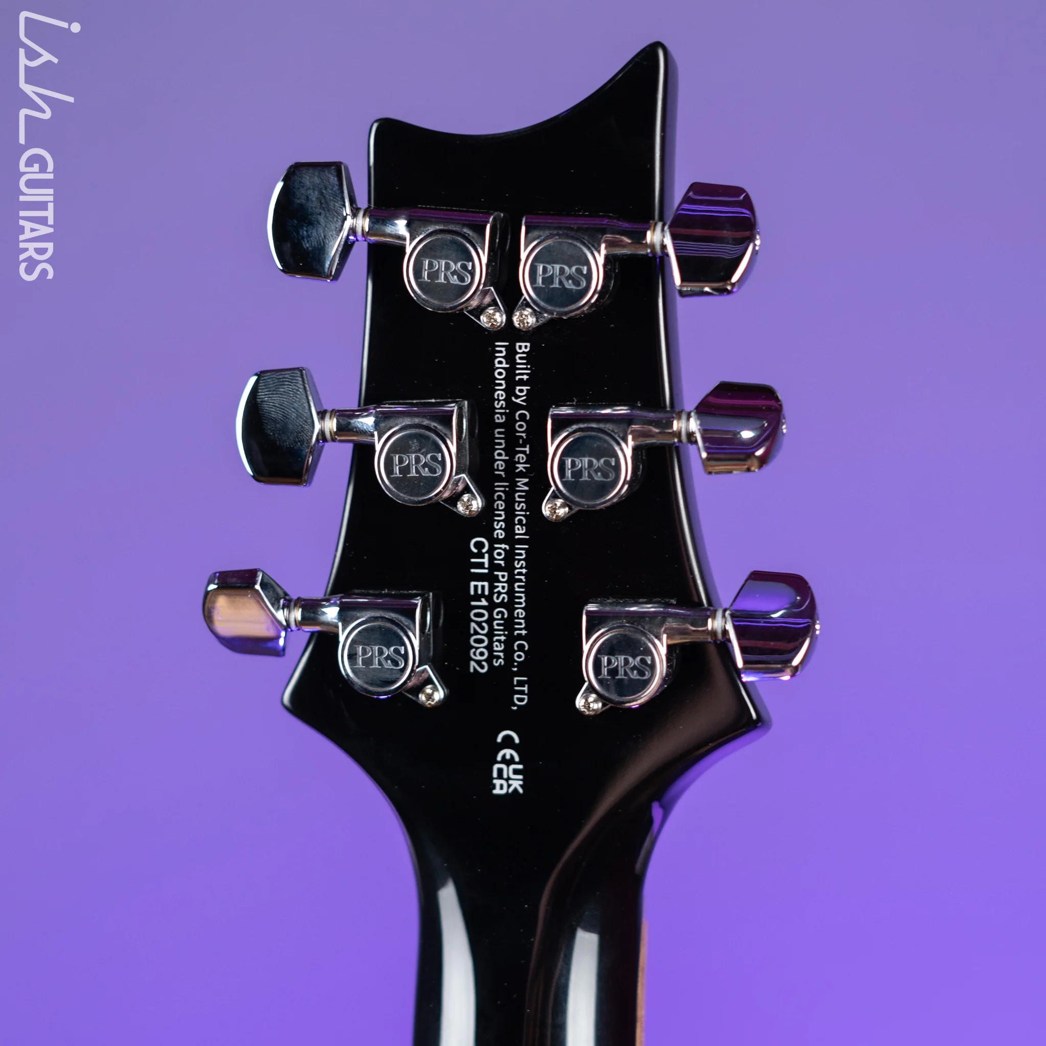 PRS SE Custom 22 Semi-Hollow Black Gold Sunburst - Image 10