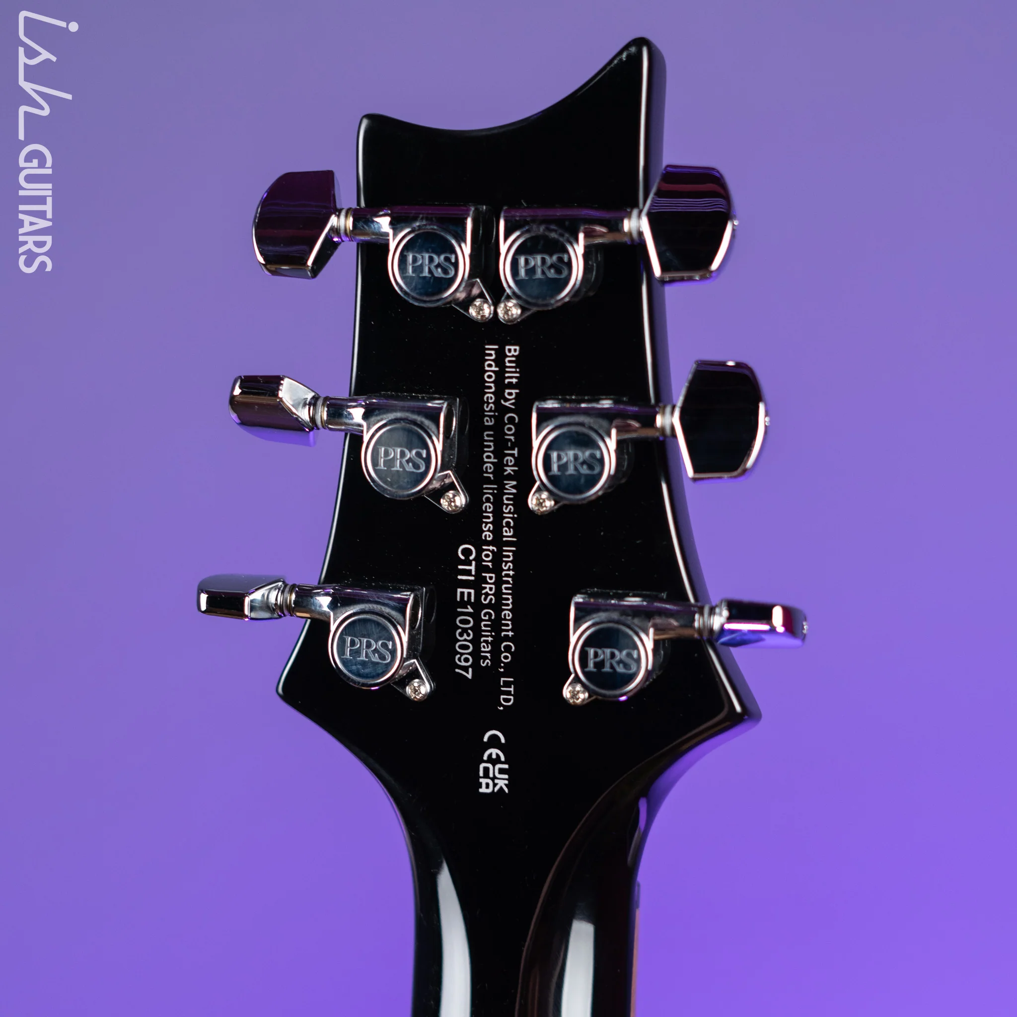 PRS SE Custom 22 Semi-Hollow Black Gold Sunburst - Image 10