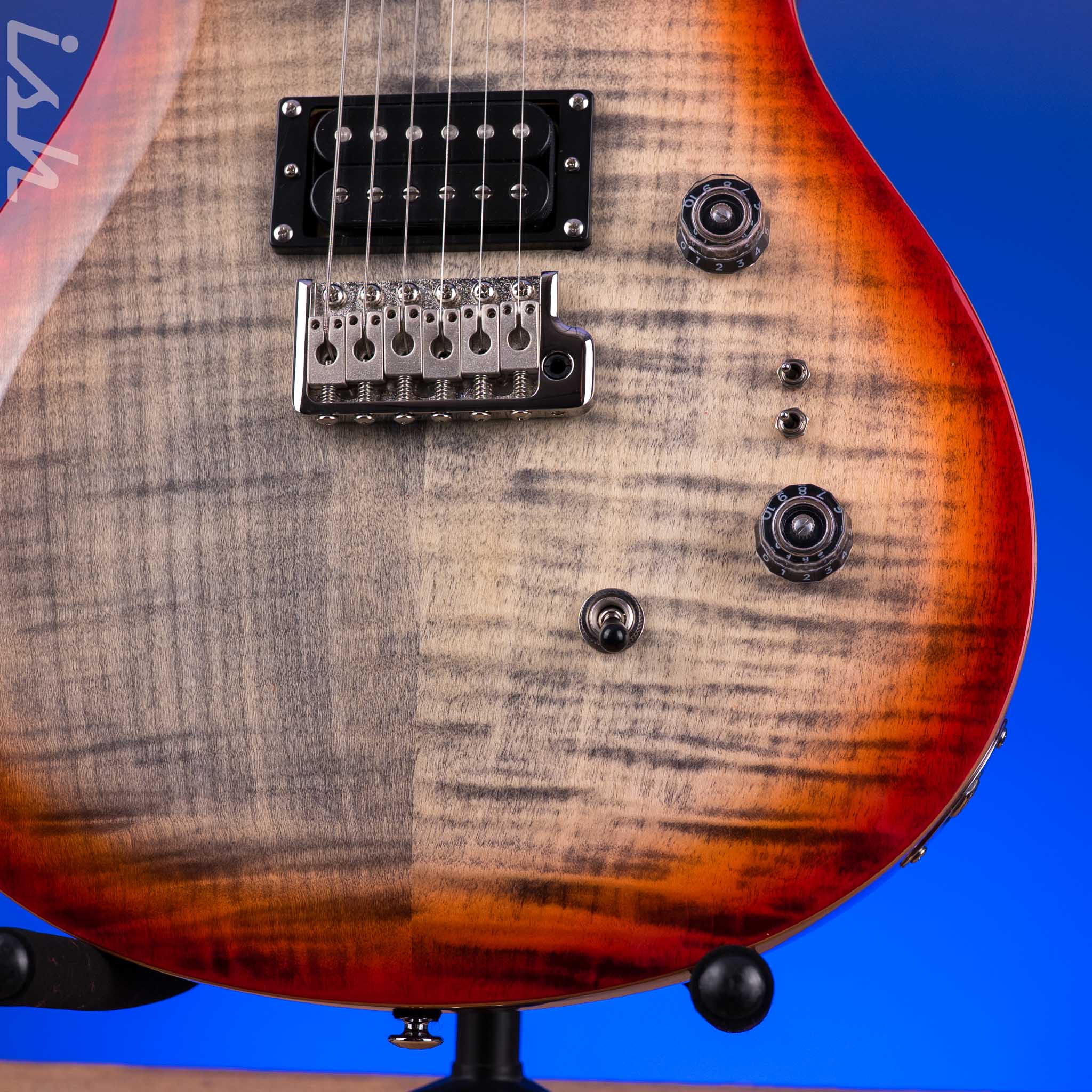 PRS SE Custom 24-08 Charcoal Cherry Burst - Image 5