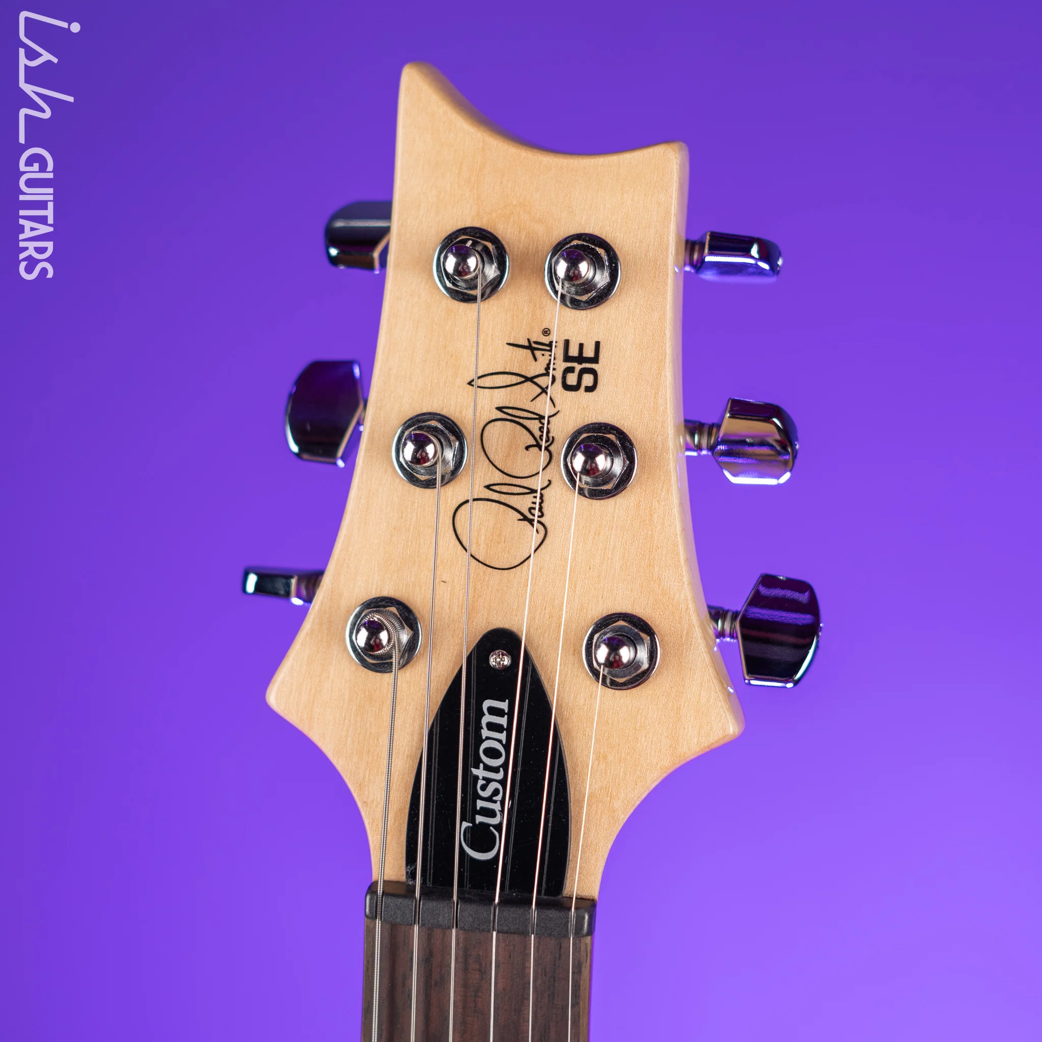 PRS SE Custom 24-08 Electric Guitar Blood Orange - Image 5