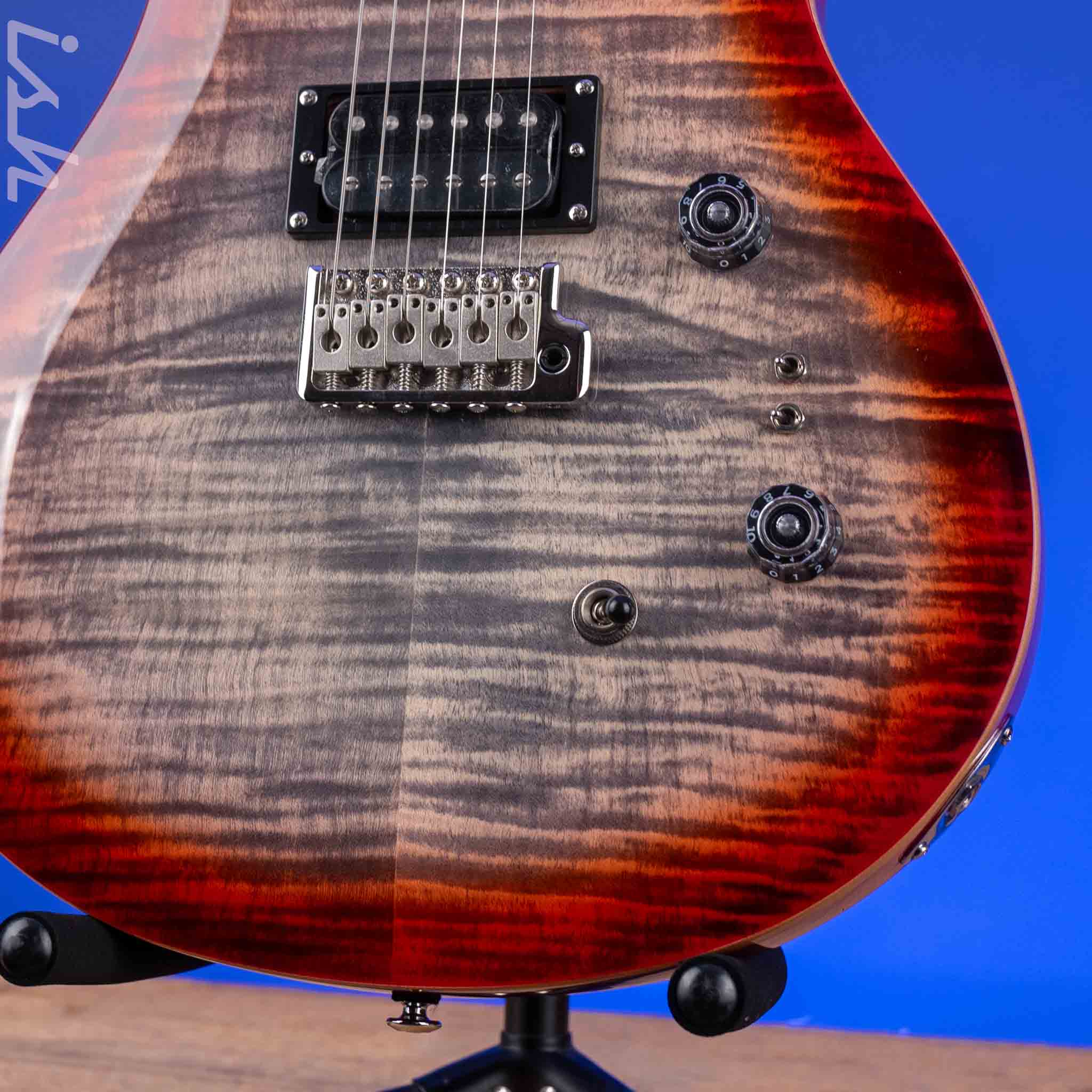 PRS SE Custom 24-08 Electric Guitar Charcoal Cherry Burst *2025 Release!* - Image 5