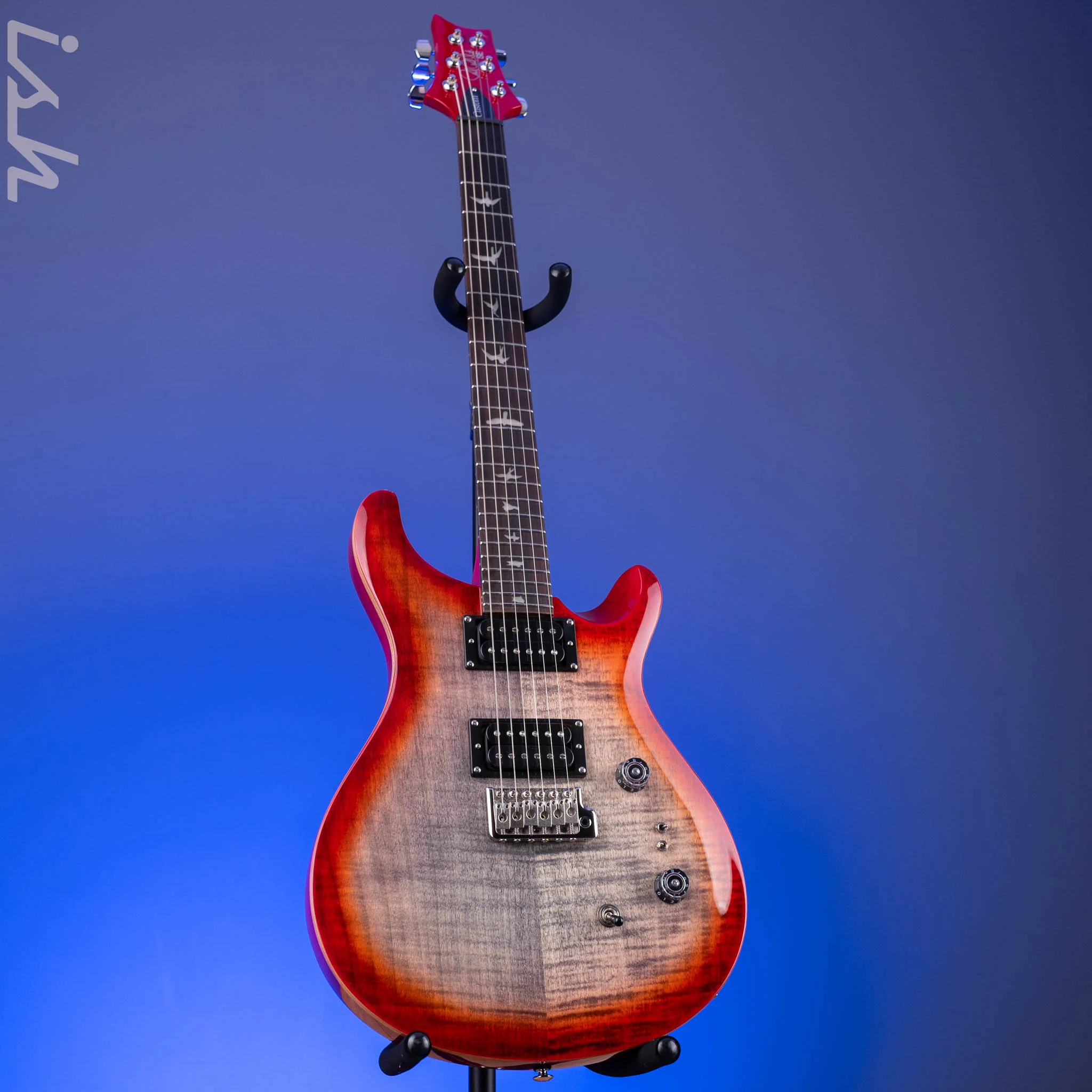 PRS SE Custom 24-08 Electric Guitar Charcoal Cherry Burst *2025 Release!* - Image 2