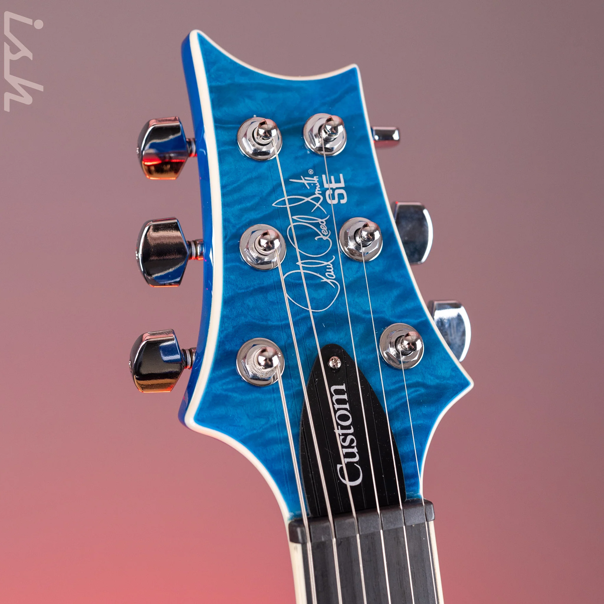 PRS SE Custom 24-08 Electric Guitar Quilt Lake Blue *2025 Release!* - Image 5