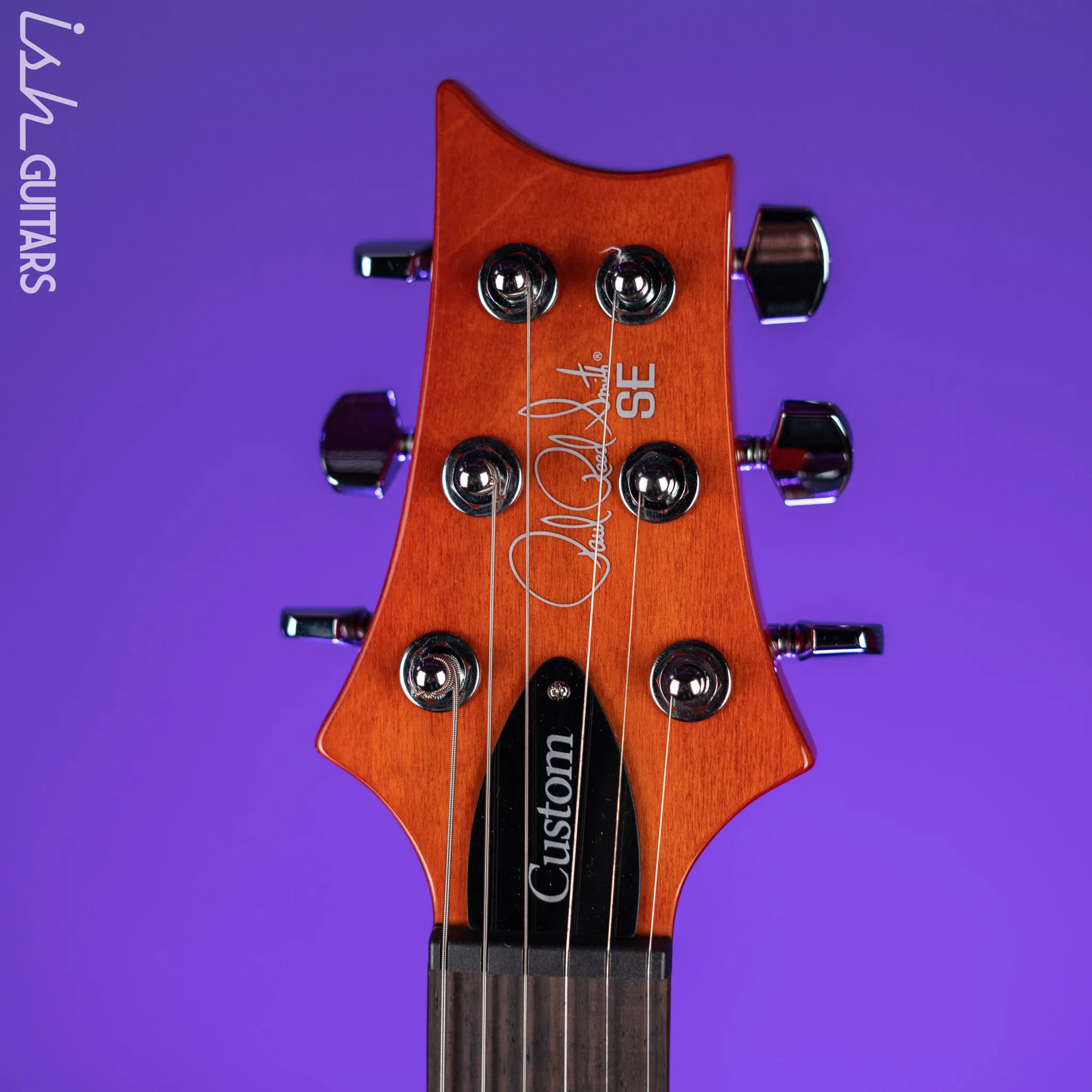 PRS SE Custom 24-08 Electric Guitar Vintage Sunburst - Image 5