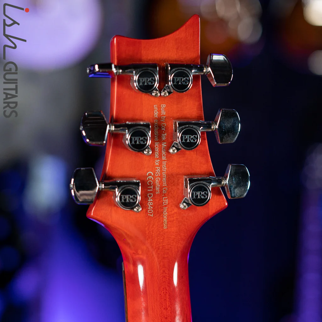 PRS SE Custom 24-08 Electric Guitar Vintage Sunburst - Image 9