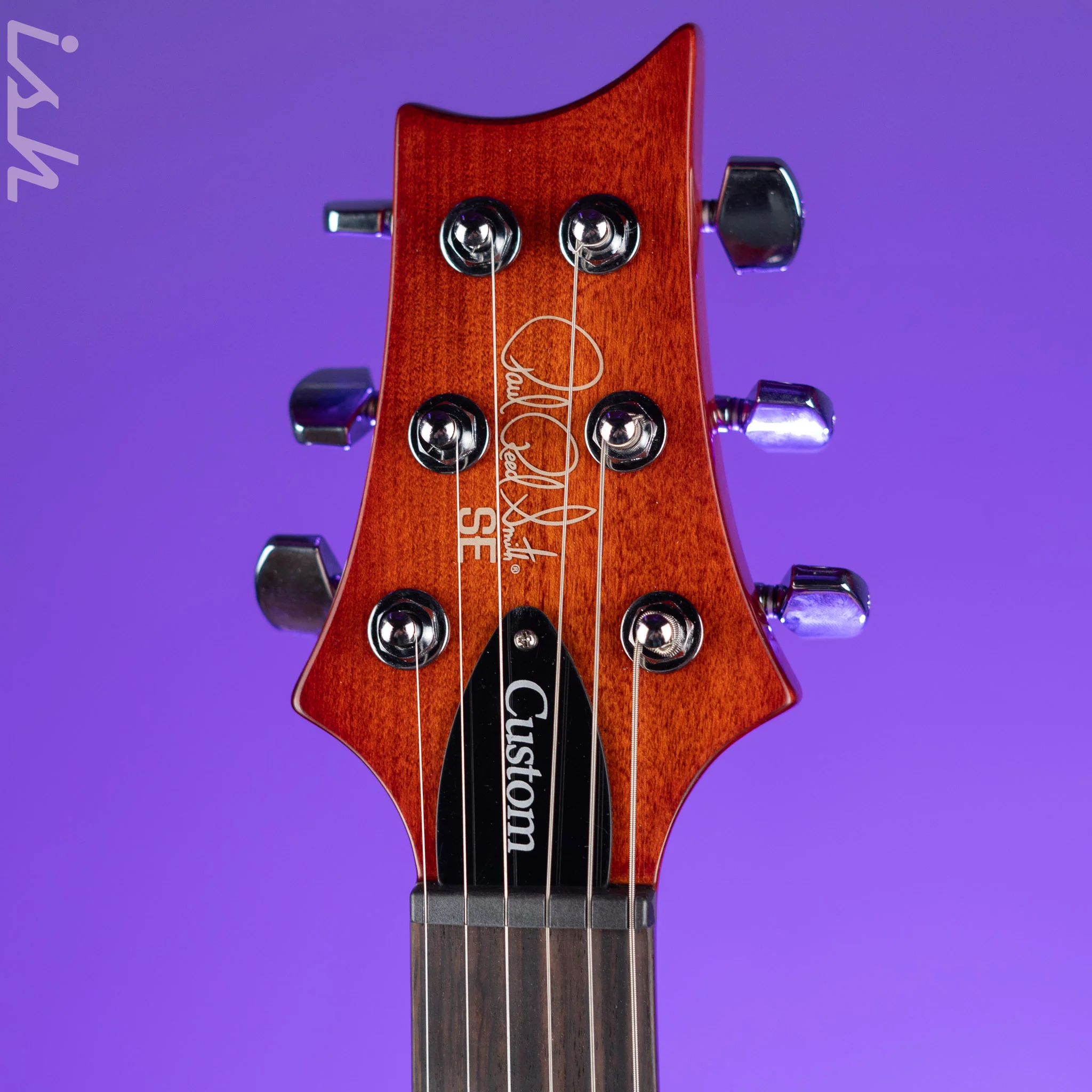 PRS SE Custom 24-08 Left-Handed Electric Guitar Vintage Sunburst - Image 5