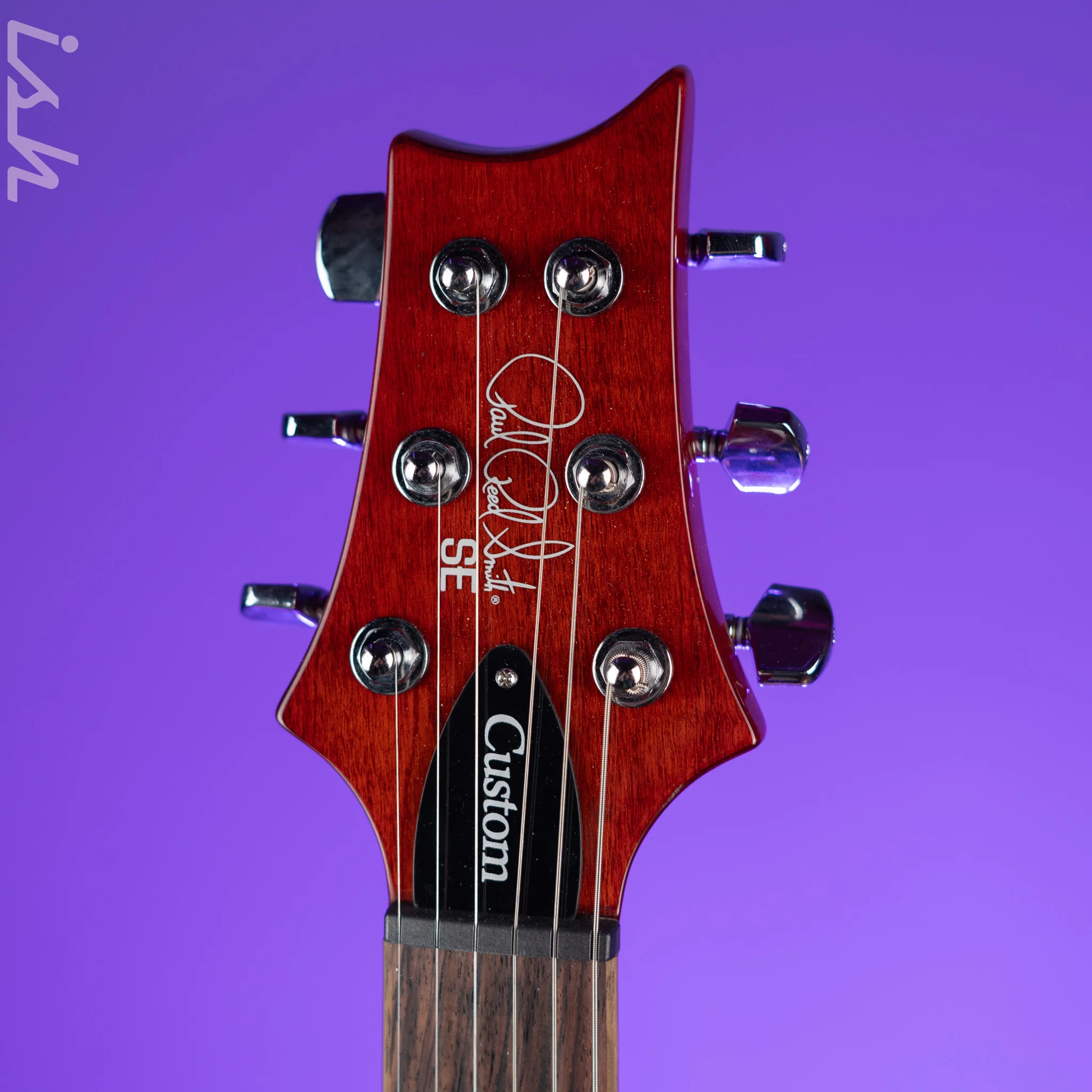 PRS SE Custom 24-08 Left-Handed Electric Guitar Vintage Sunburst - Image 5