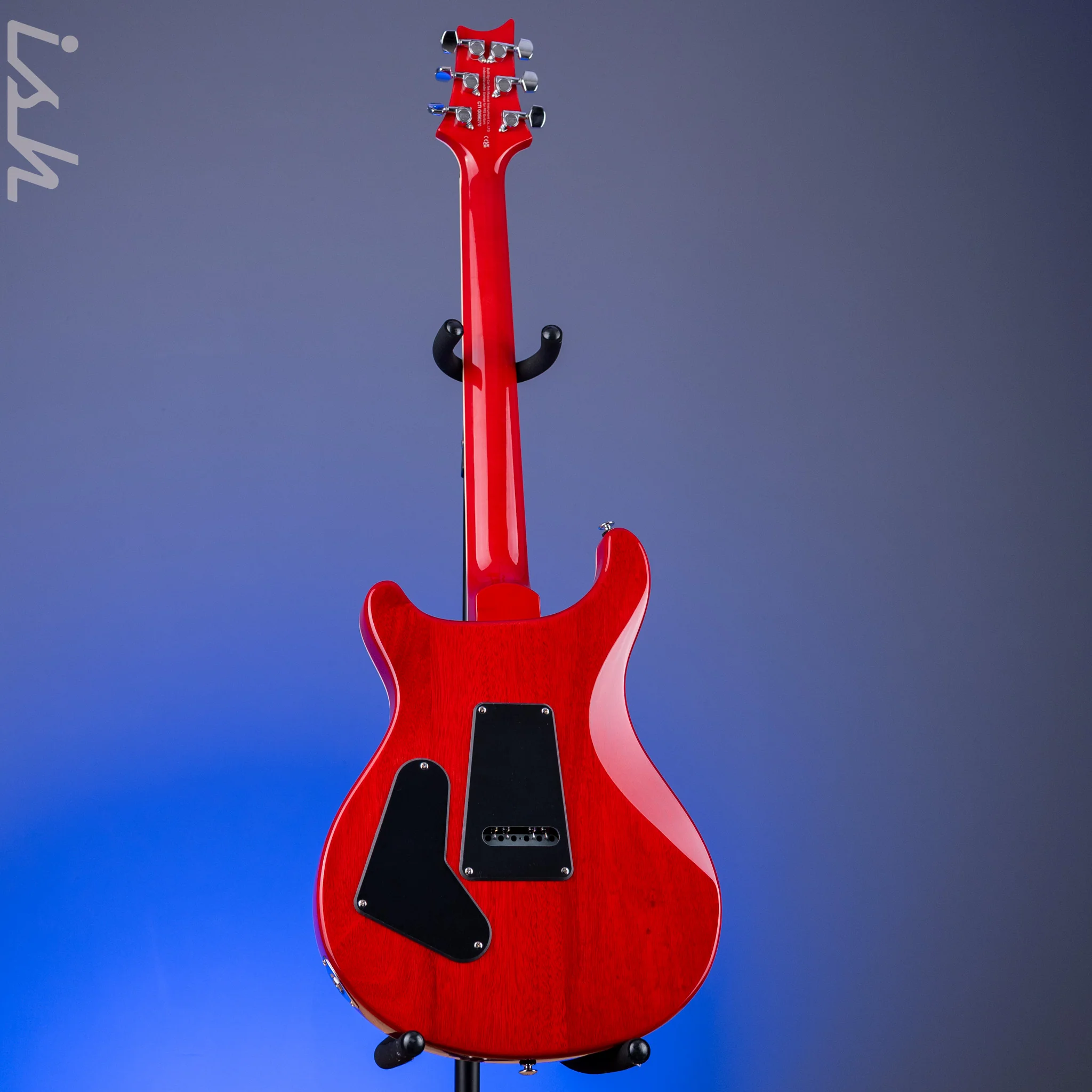 PRS SE Custom 24-08 Quilt Electric Guitar Charcoal Cherry Burst *2025 Release!* - Image 6