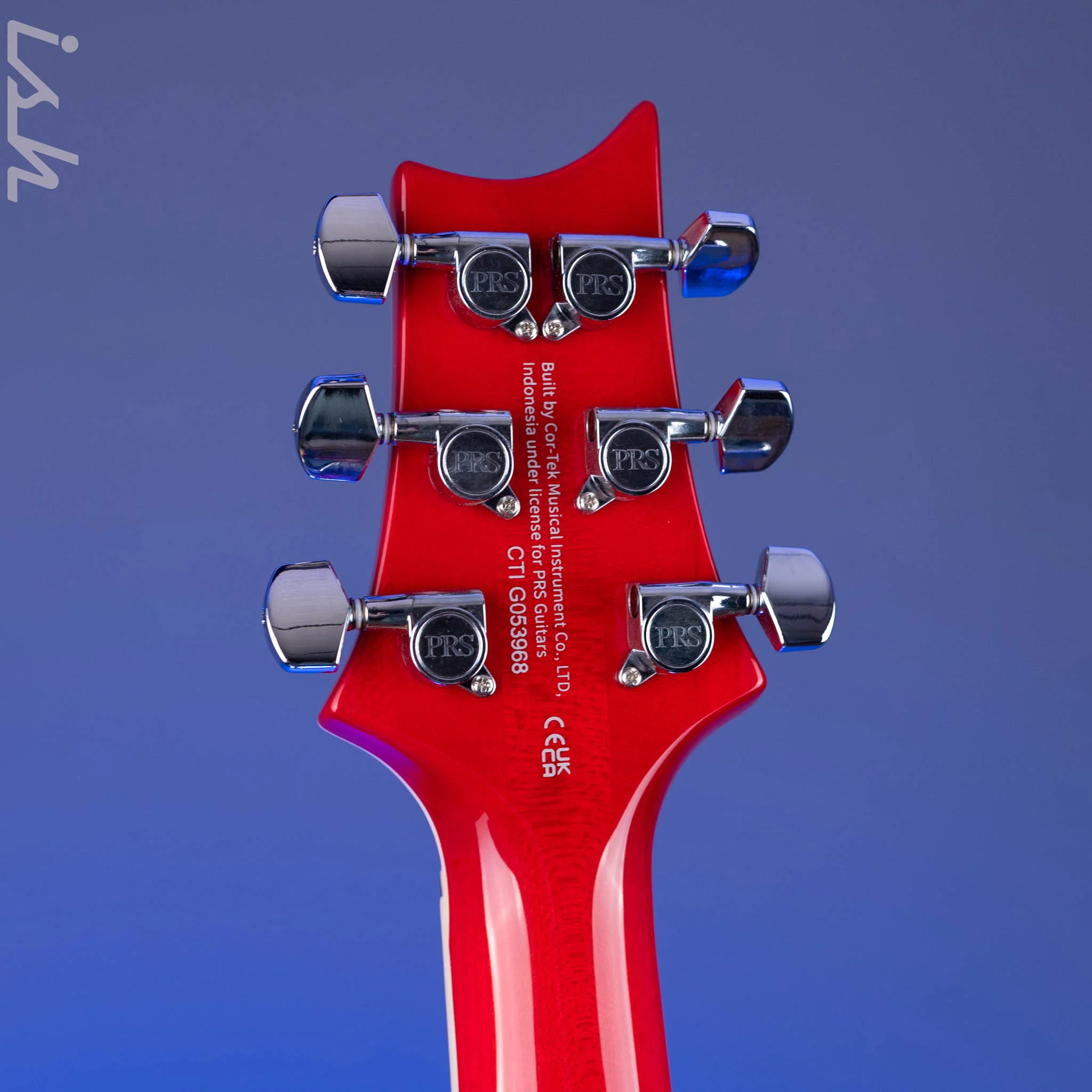 PRS SE Custom 24-08 Quilt Electric Guitar Charcoal Cherry Burst *2025 Release!* - Image 10