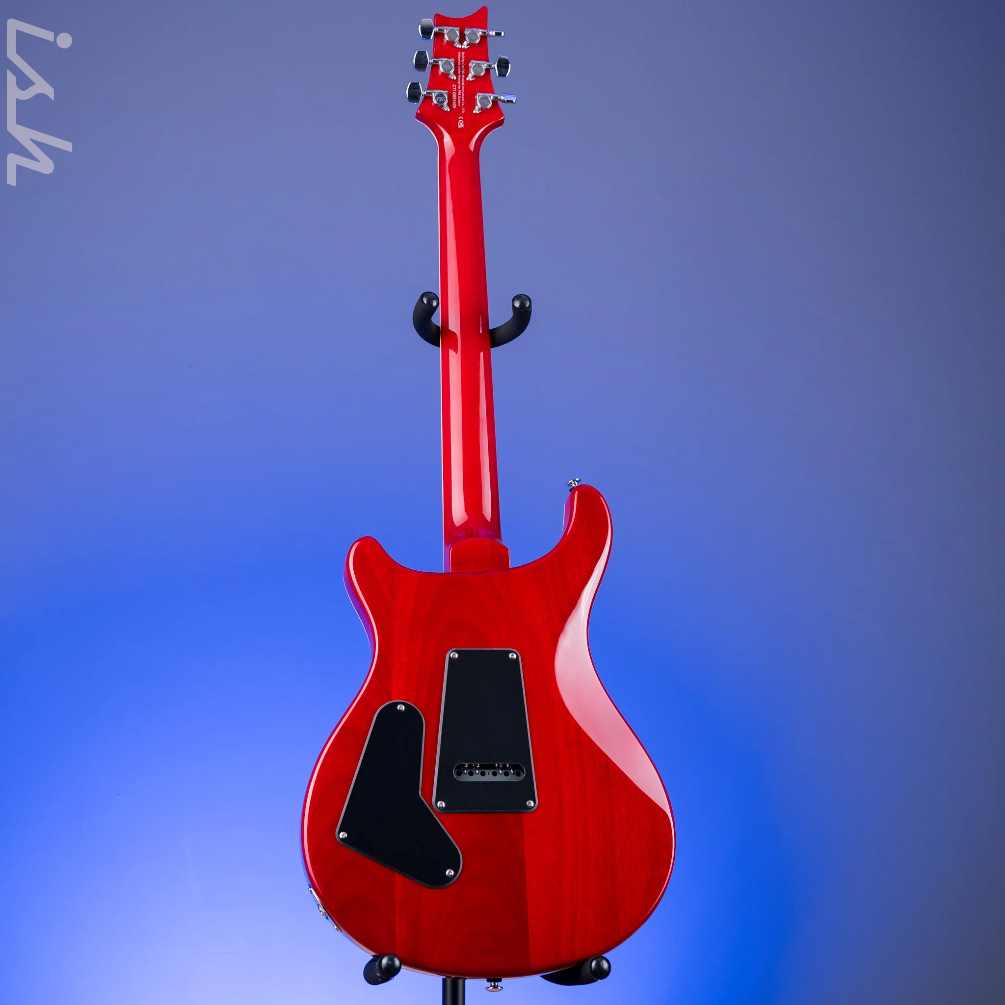 PRS SE Custom 24-08 Quilt Electric Guitar Charcoal Cherry Burst *2025 Release!* - Image 6