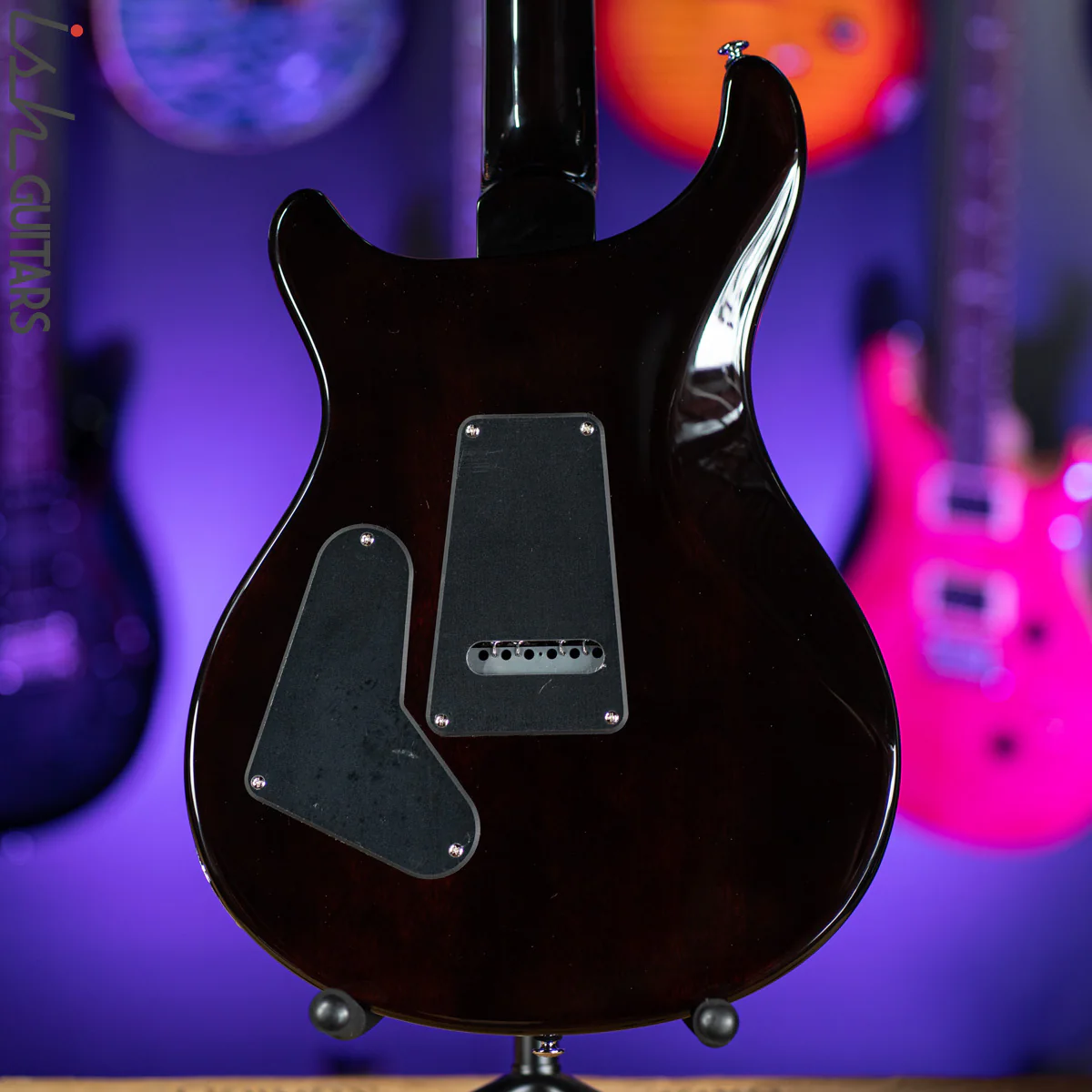 PRS SE Custom 24 Black Gold Sunburst - Image 8