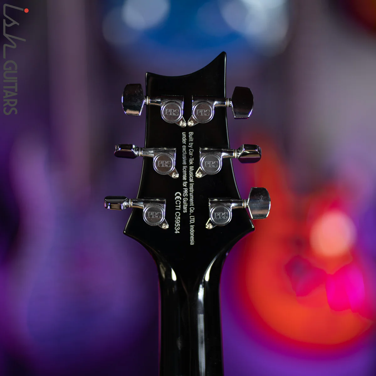 PRS SE Custom 24 Charcoal Burst - Image 11