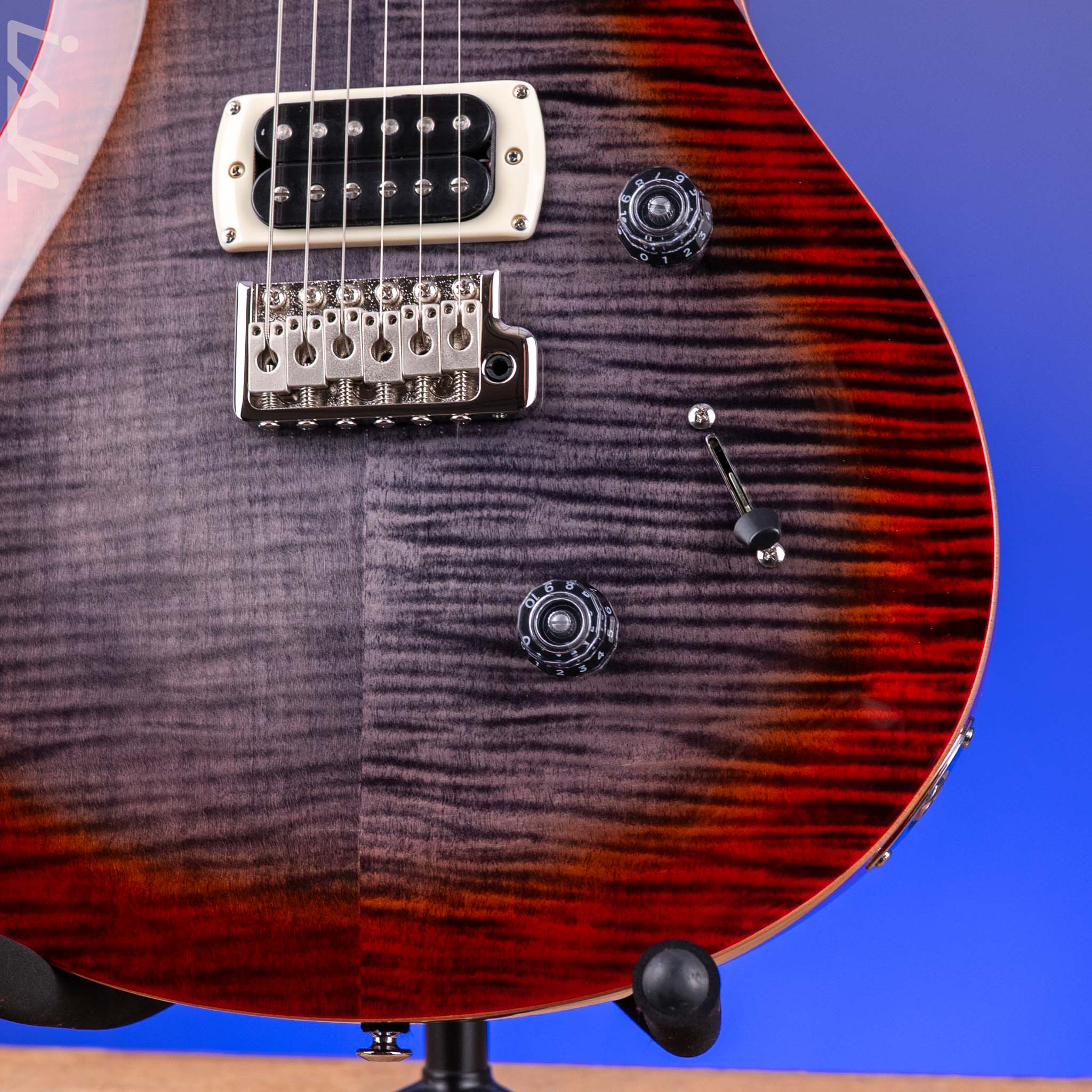 PRS SE Custom 24 Charcoal Cherry Burst - Image 5