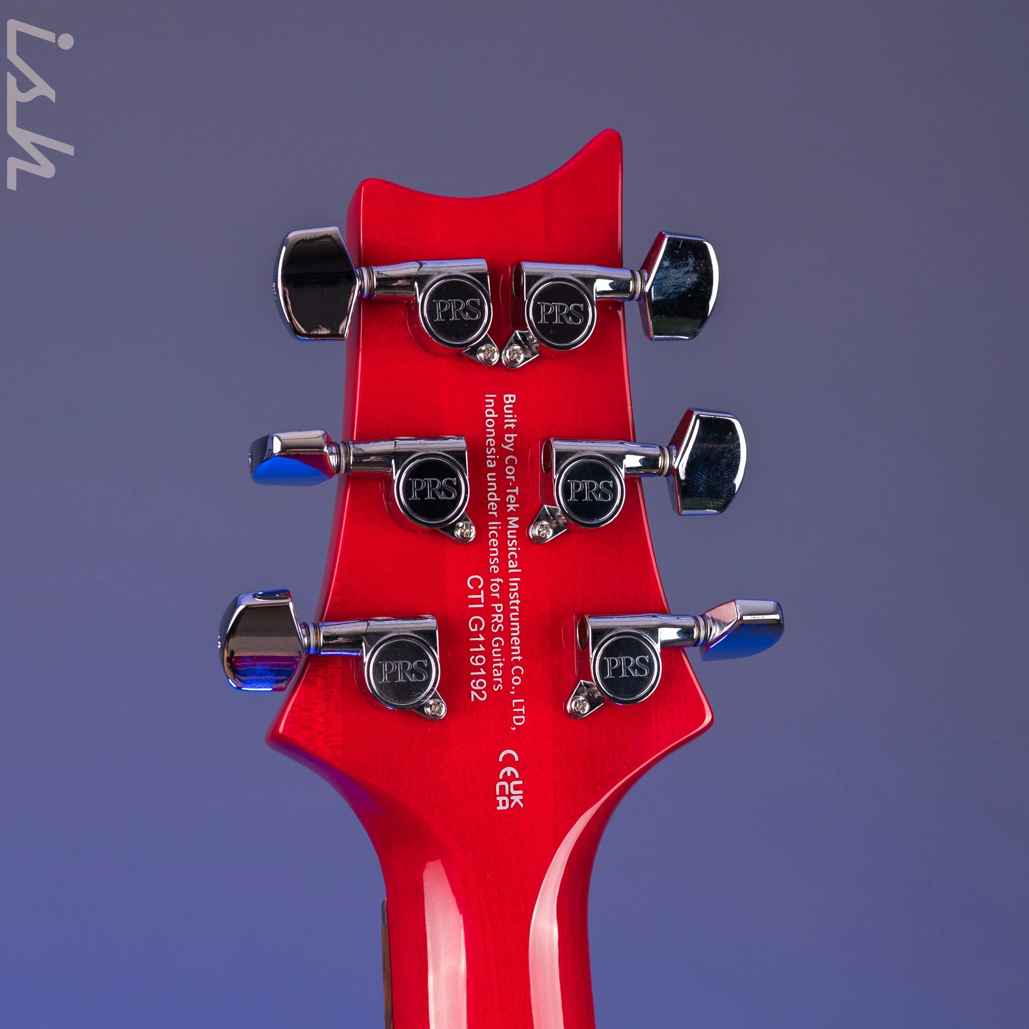 PRS SE Custom 24 Charcoal Cherry Burst - Image 11