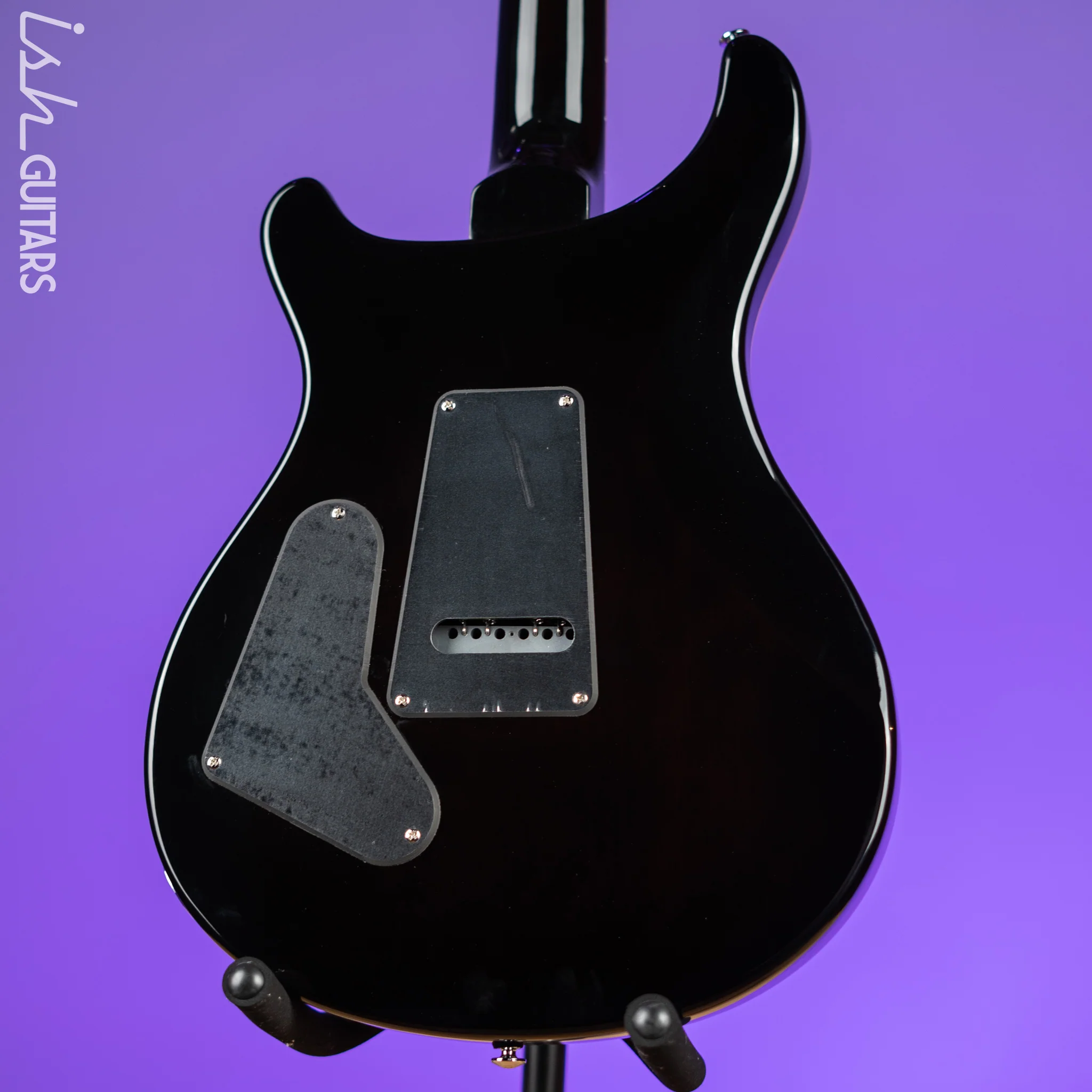 PRS SE Custom 24 Electric Guitar Black Gold - Image 7