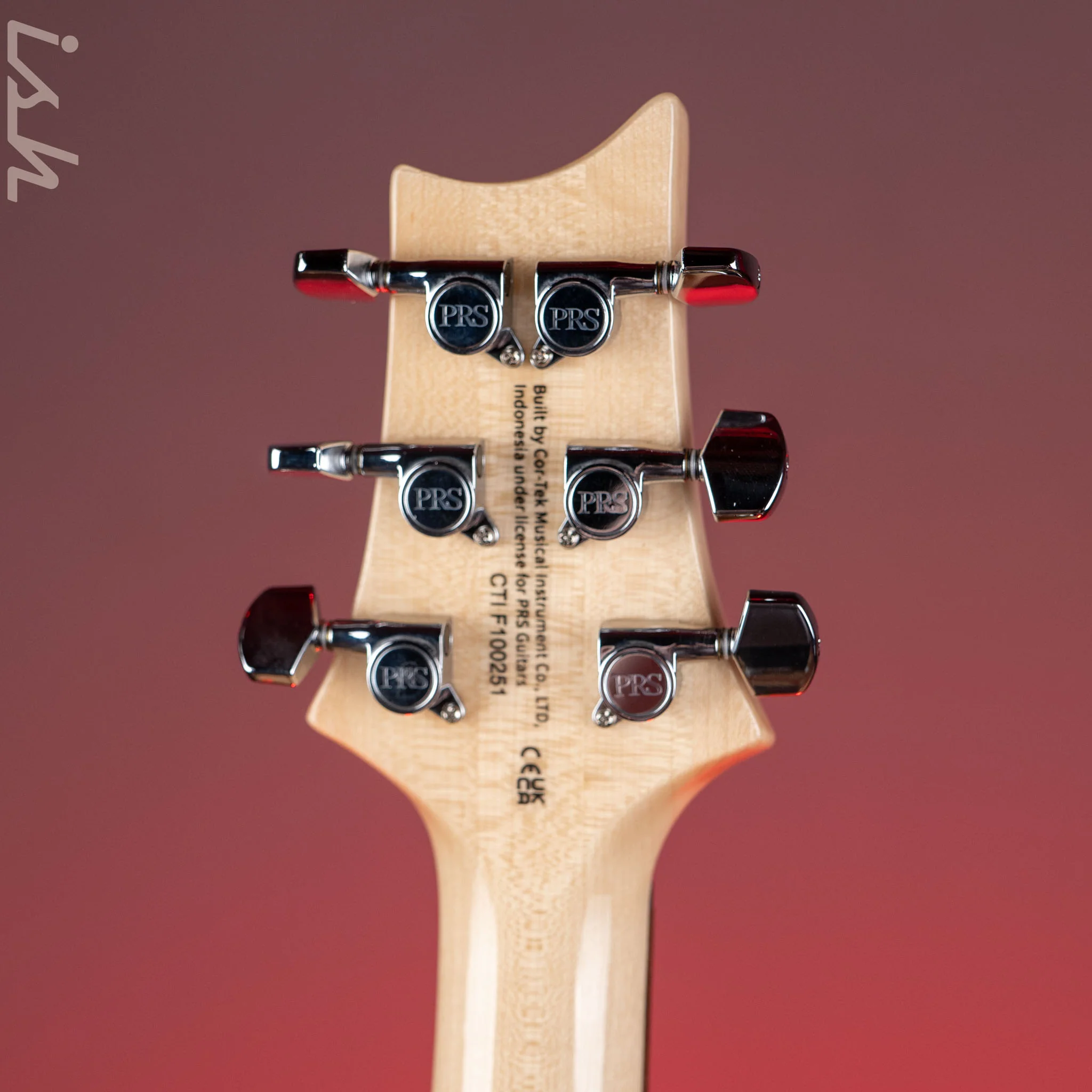 PRS SE Custom 24 Electric Guitar Blue Fade Demo - Image 10