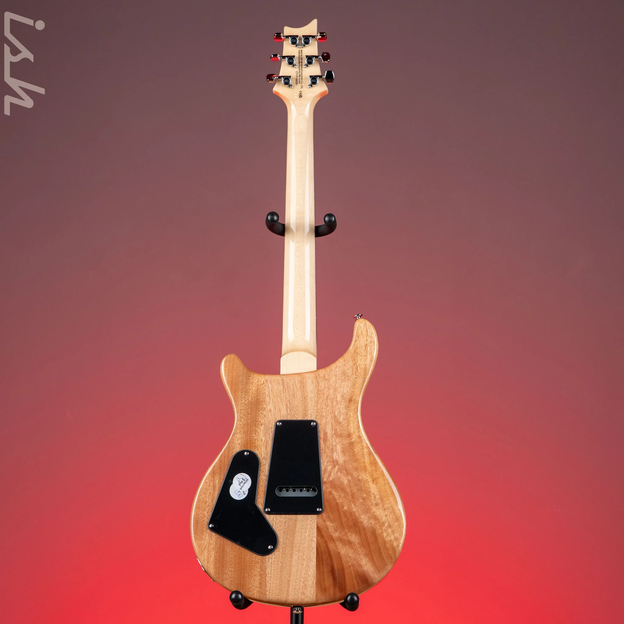 PRS SE Custom 24 Electric Guitar Blue Fade Demo - Image 6