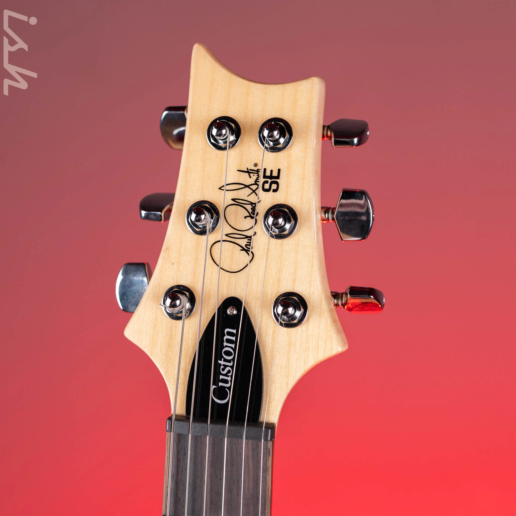 PRS SE Custom 24 Electric Guitar Blue Fade - Image 5