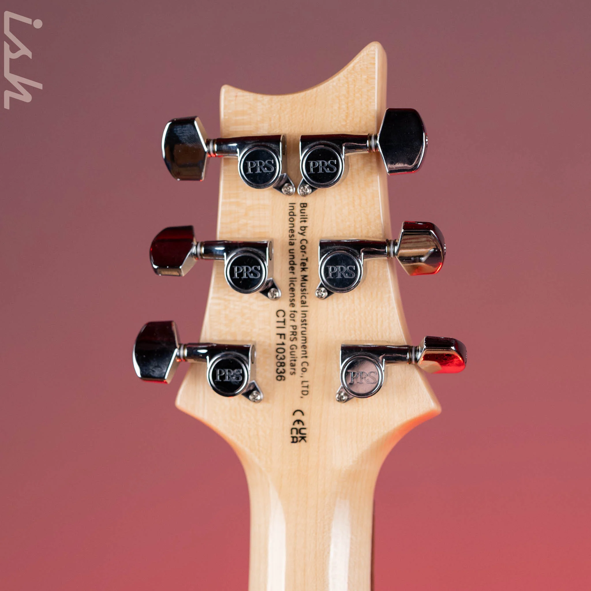 PRS SE Custom 24 Electric Guitar Blue Fade Demo - Image 10