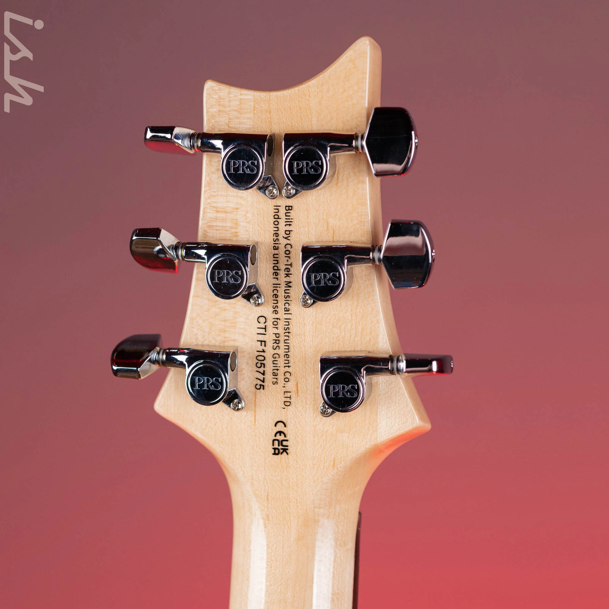PRS SE Custom 24 Electric Guitar Blue Fade Demo - Image 10