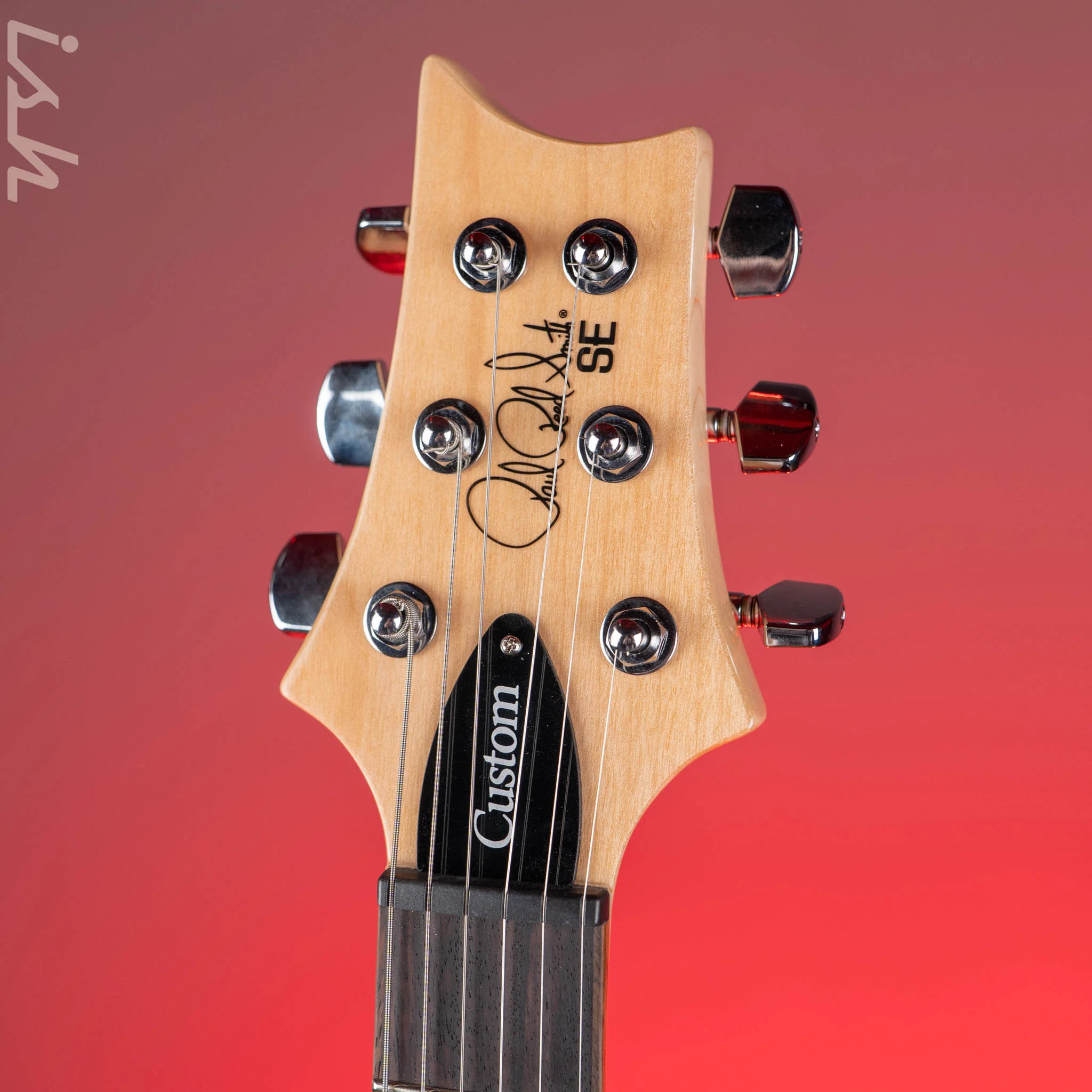 PRS SE Custom 24 Electric Guitar Blue Fade Demo - Image 5