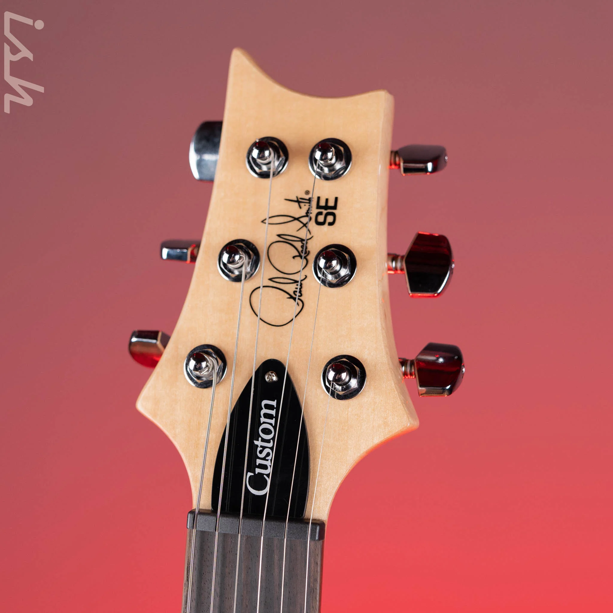 PRS SE Custom 24 Electric Guitar Blue Fade Demo - Image 5