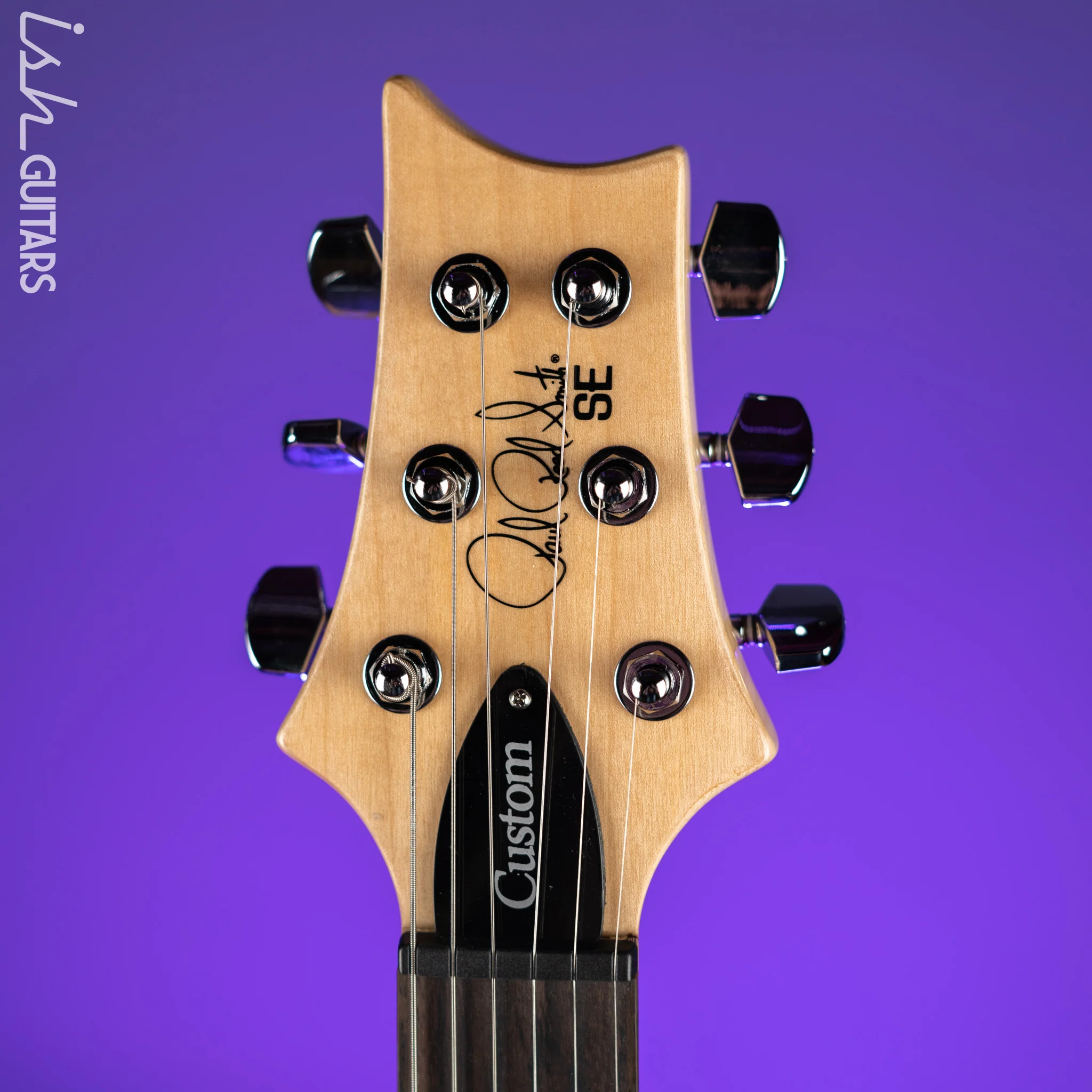 PRS SE Custom 24 Electric Guitar Charcoal - Image 4