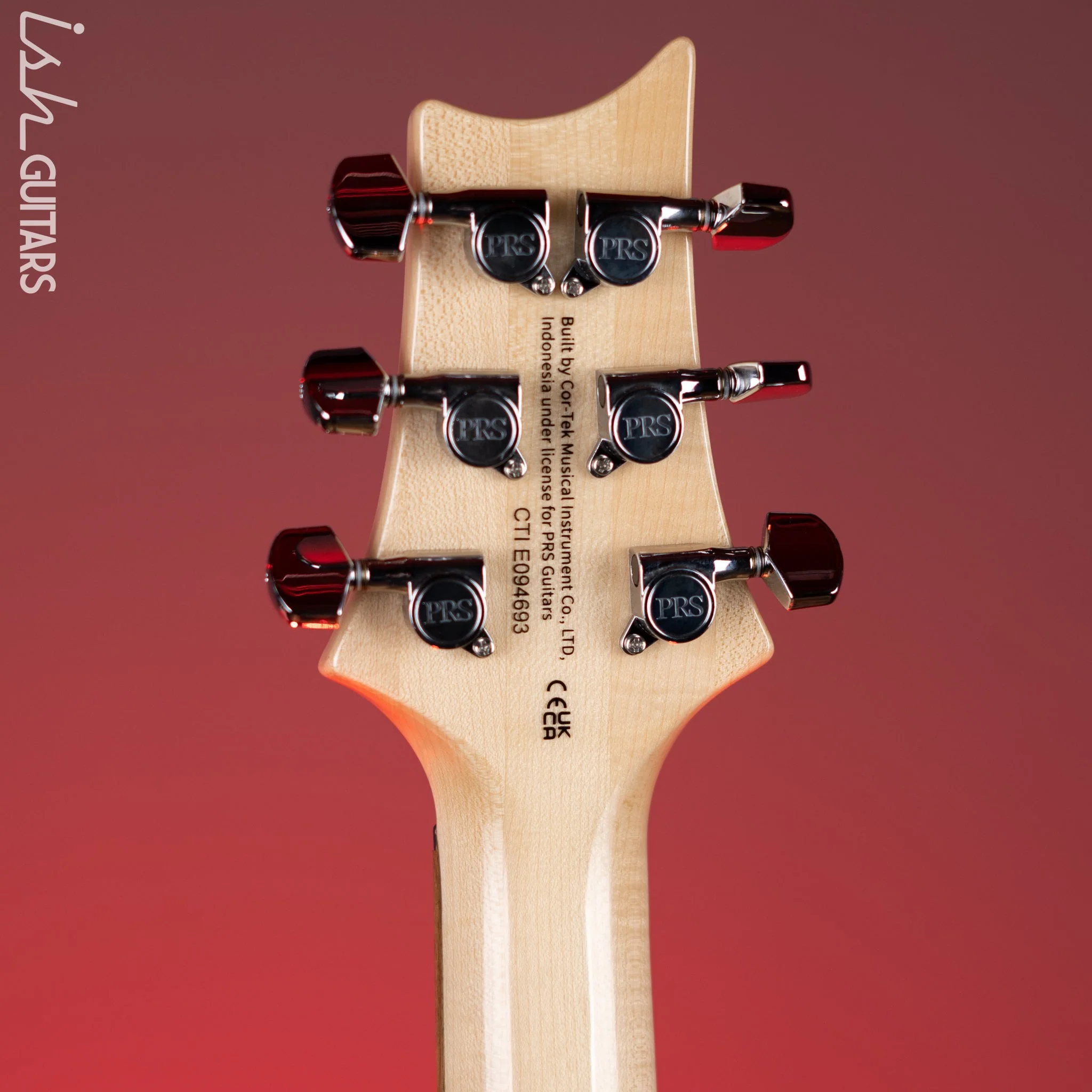 PRS SE Custom 24 Electric Guitar Charcoal - Image 10