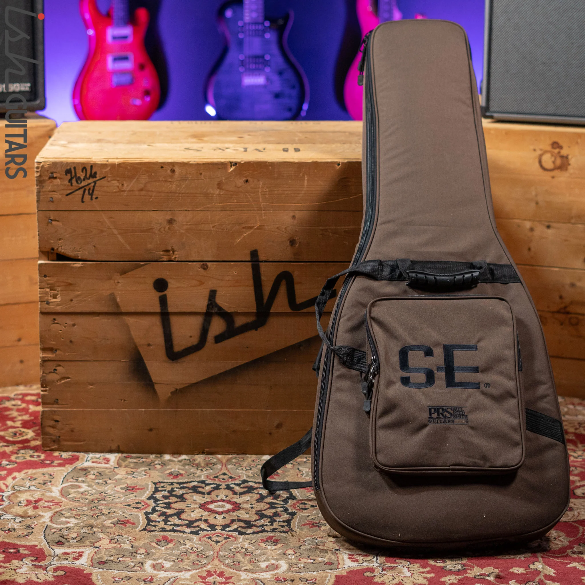 PRS SE Custom 24 Electric Guitar Faded Blue Burst - Image 12