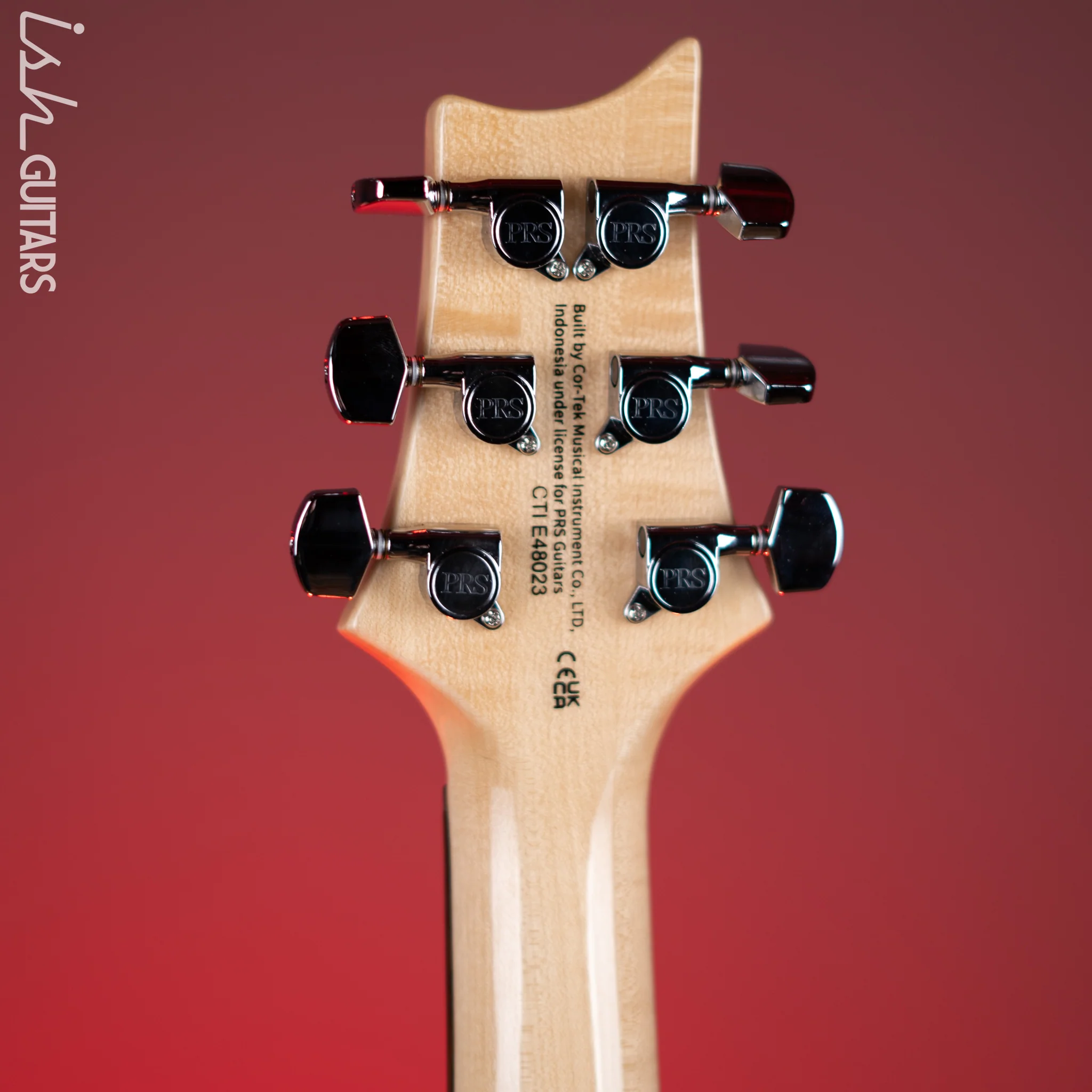 PRS SE Custom 24 Electric Guitar Faded Blue Burst - Image 10