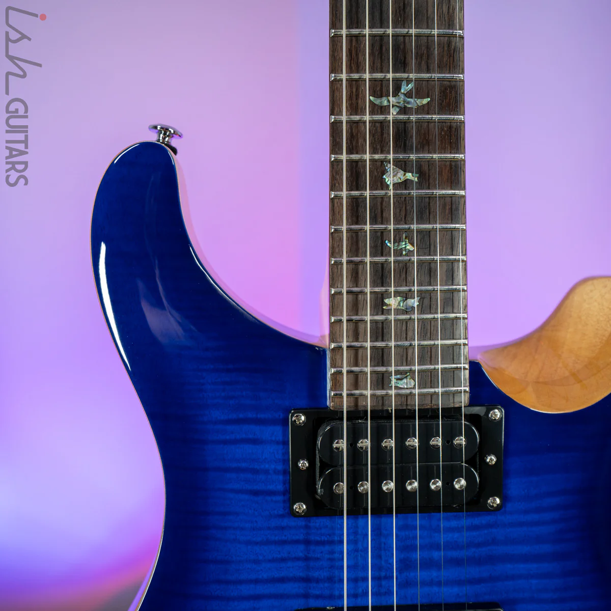 PRS SE 35th Anniversary Custom 24 Faded Blue Burst - Image 3