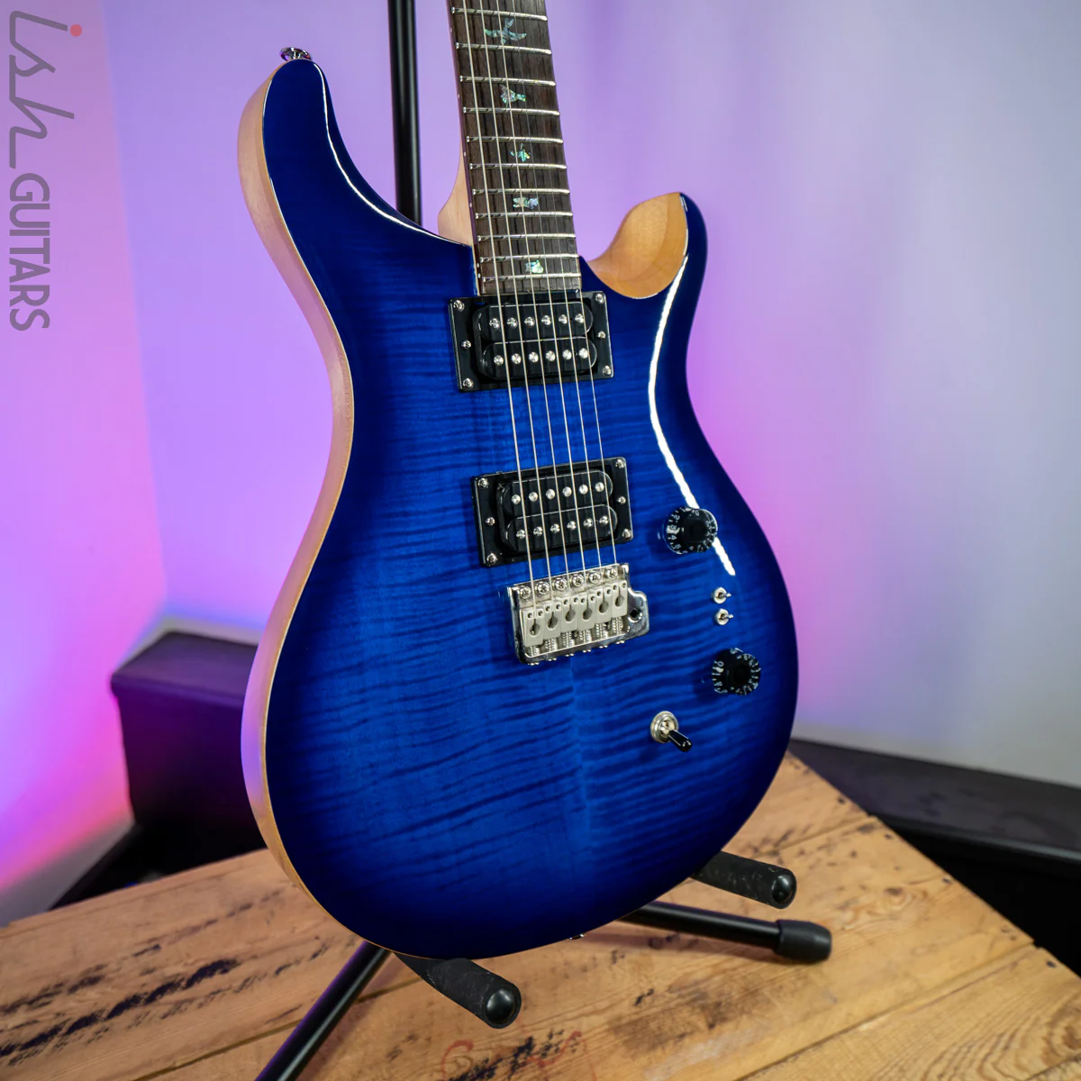 PRS SE 35th Anniversary Custom 24 Faded Blue Burst - Image 5