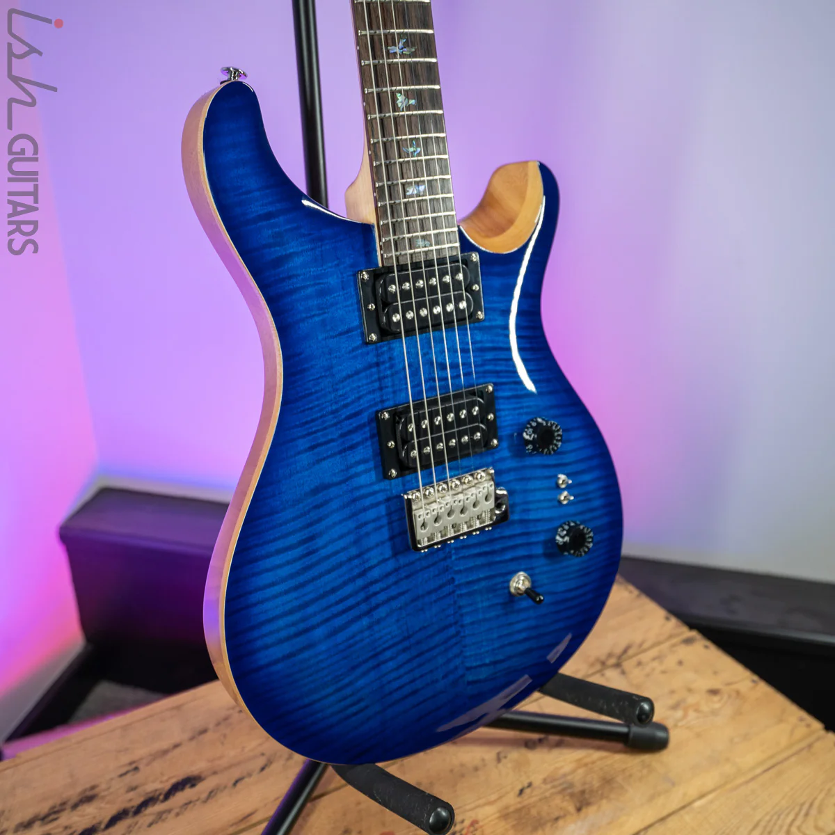 PRS SE Custom 24 Faded Blue Burst 35th Anniversary - Image 5
