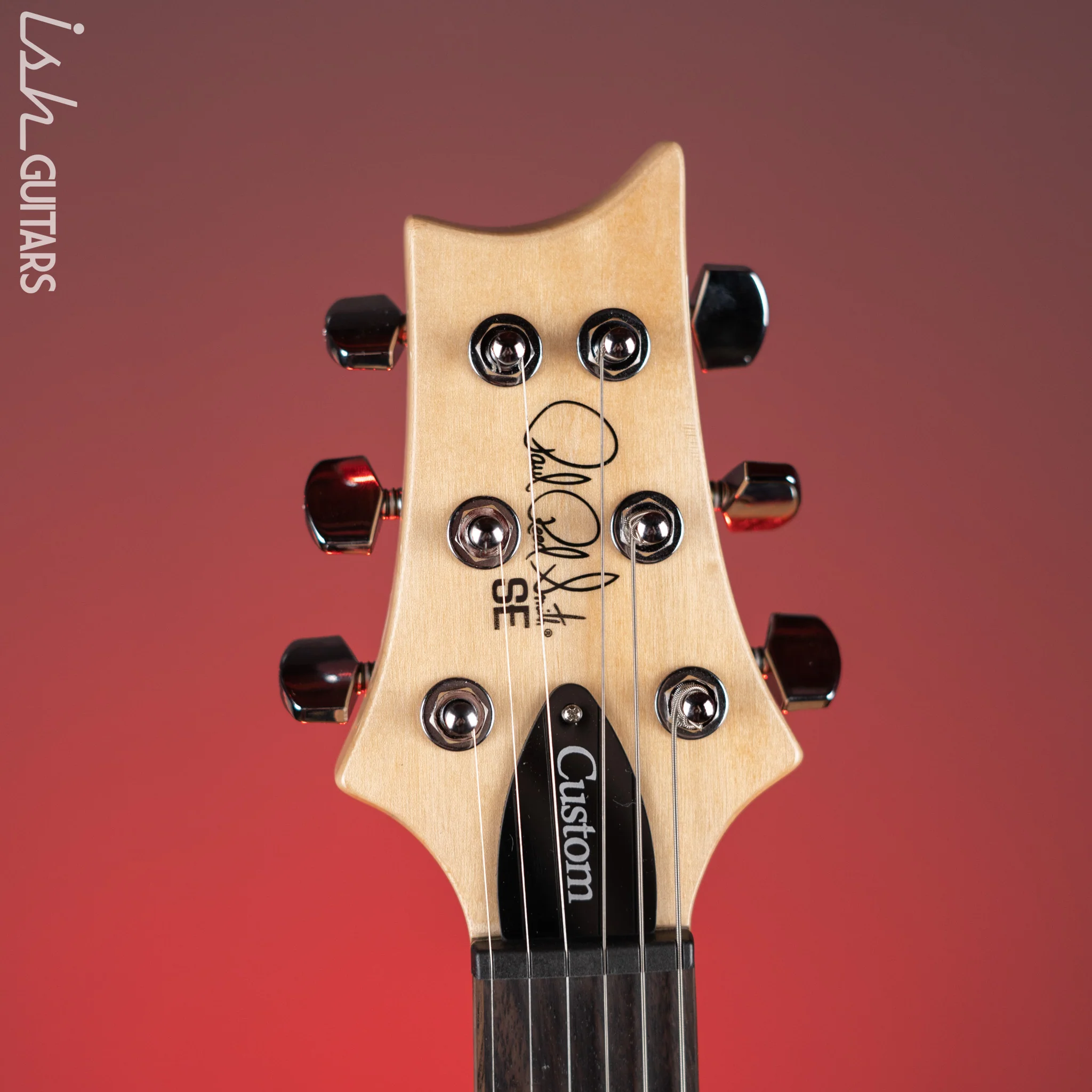 PRS SE Custom 24 Lefty Electric Guitar Faded Blue Demo - Image 5