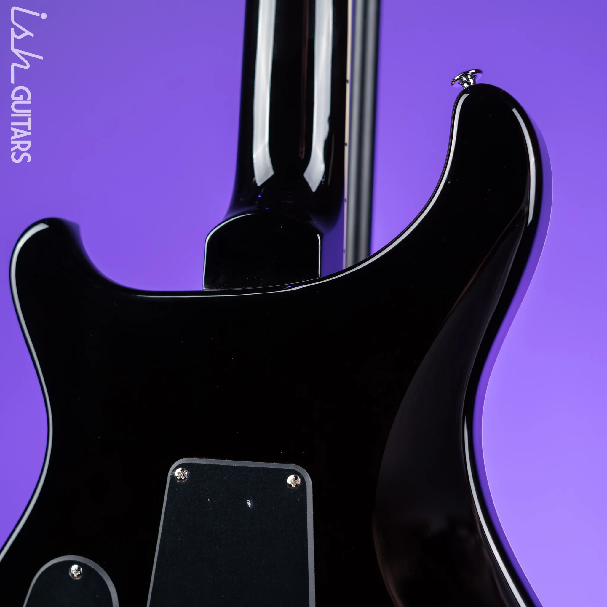 PRS SE Custom 24 Quilt Black Gold Sunburst Electric Guitar - Image 8
