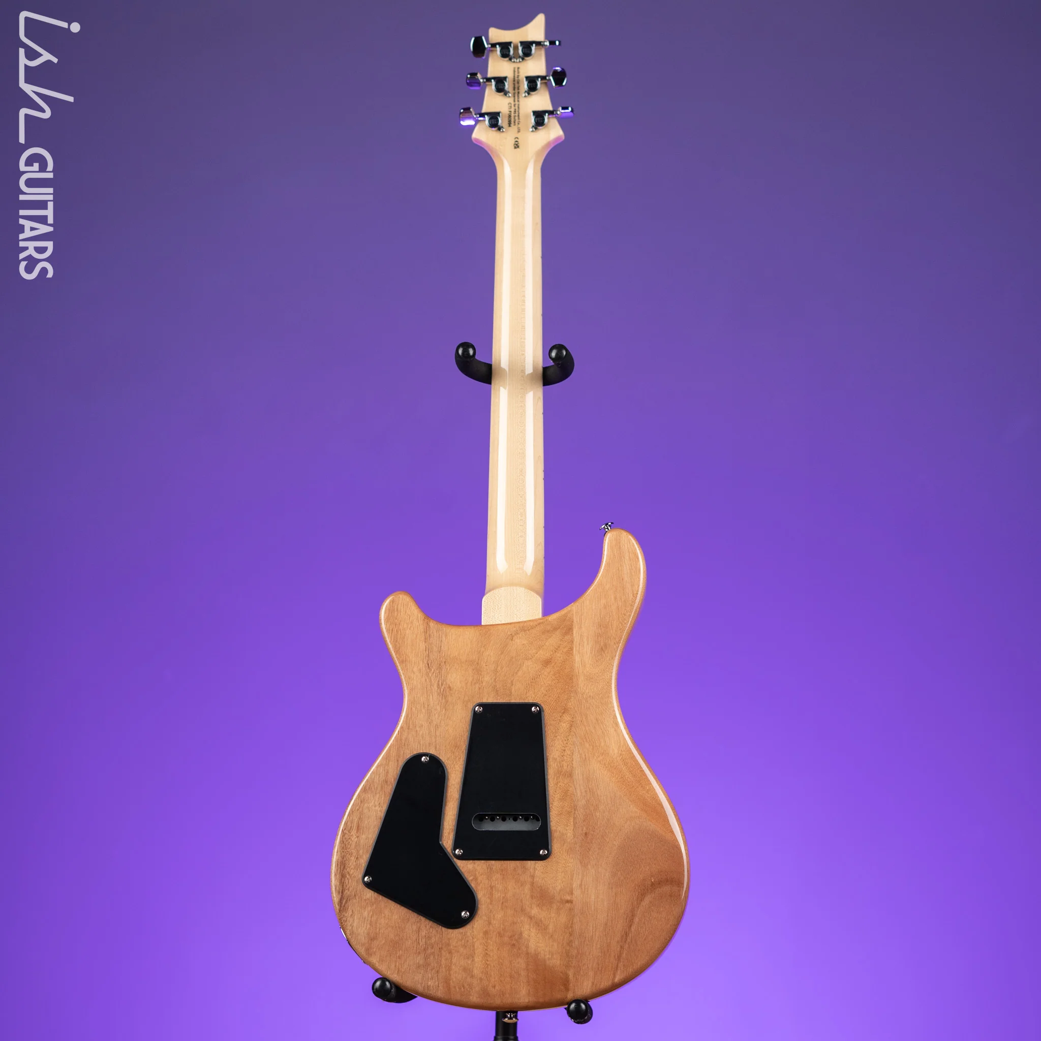 PRS SE Custom 24 Quilt Turquoise Electric Guitar - Image 6