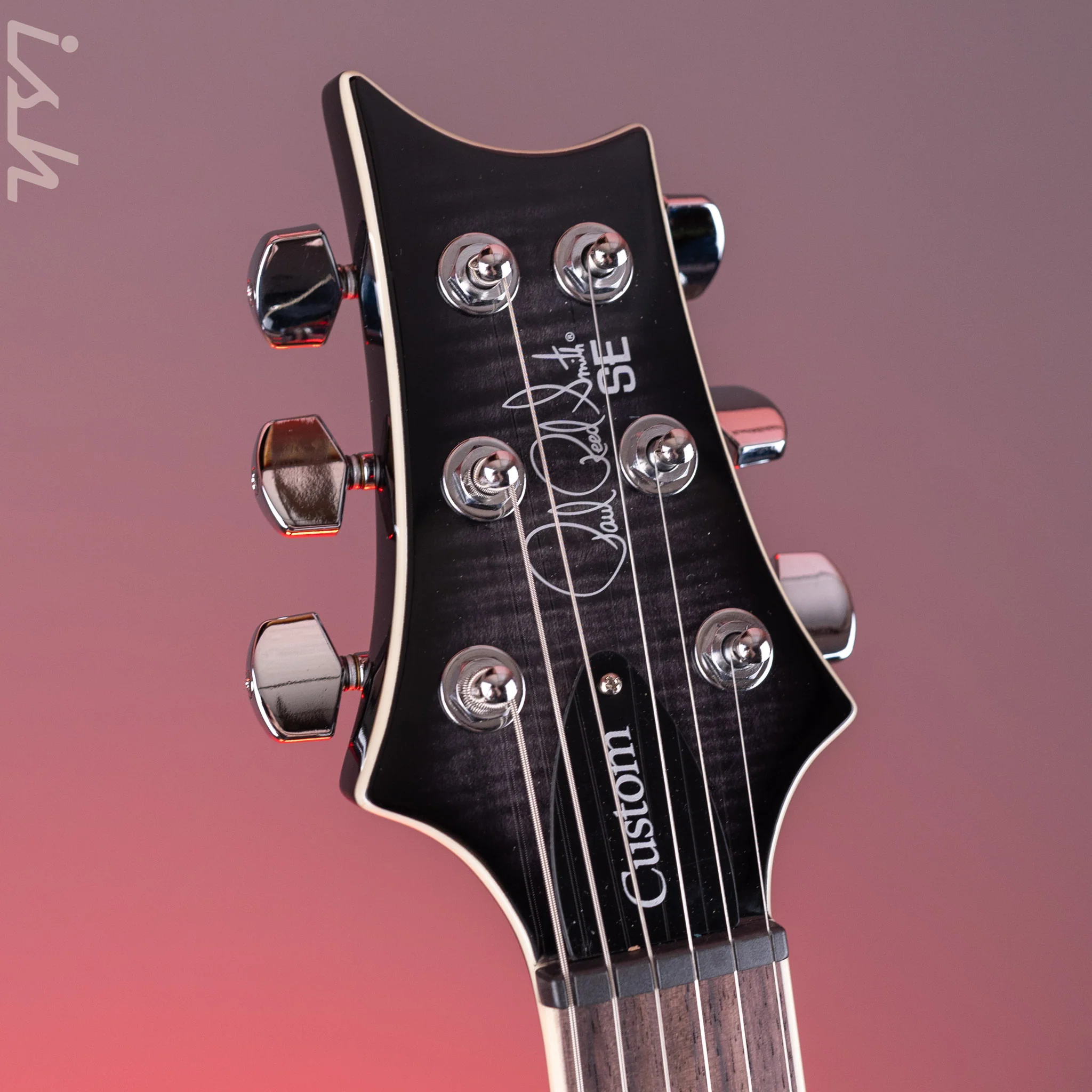 PRS SE Custom 24 Semi-Hollow Piezo Charcoal Burst *2025 Release!* - Image 5