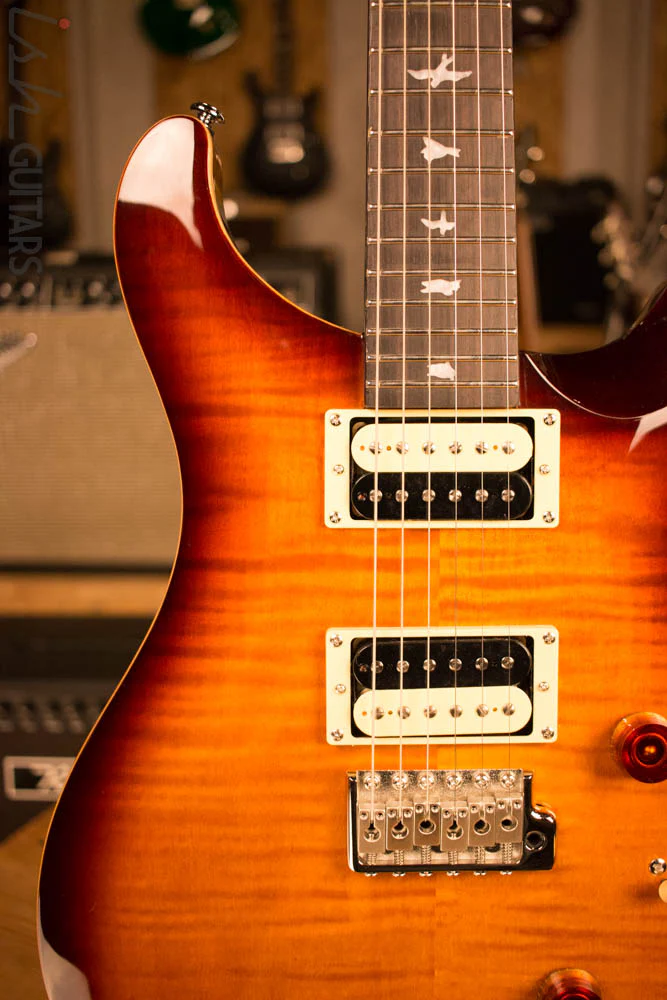 2018 PRS SE Custom 24 Tobacco Sunburst - Image 3