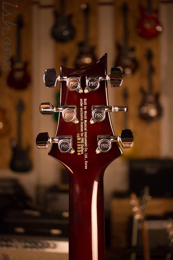 2018 PRS SE Custom 24 Tobacco Sunburst - Image 9