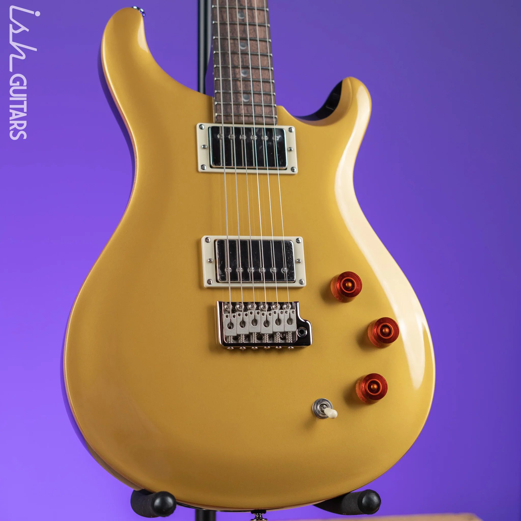 PRS SE DGT David Grissom Electric Guitar Gold Top