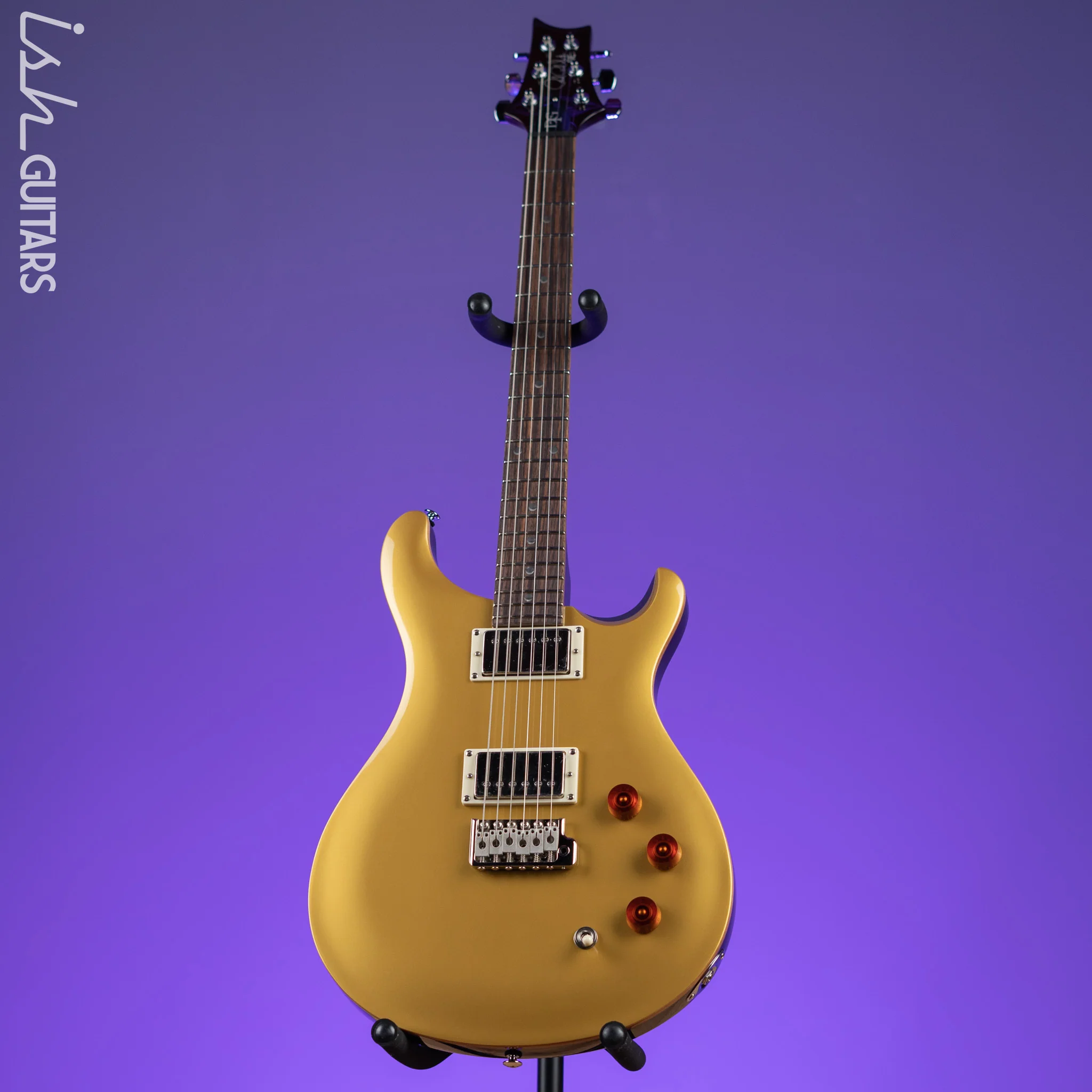 PRS SE DGT David Grissom Electric Guitar Gold Top - Image 2